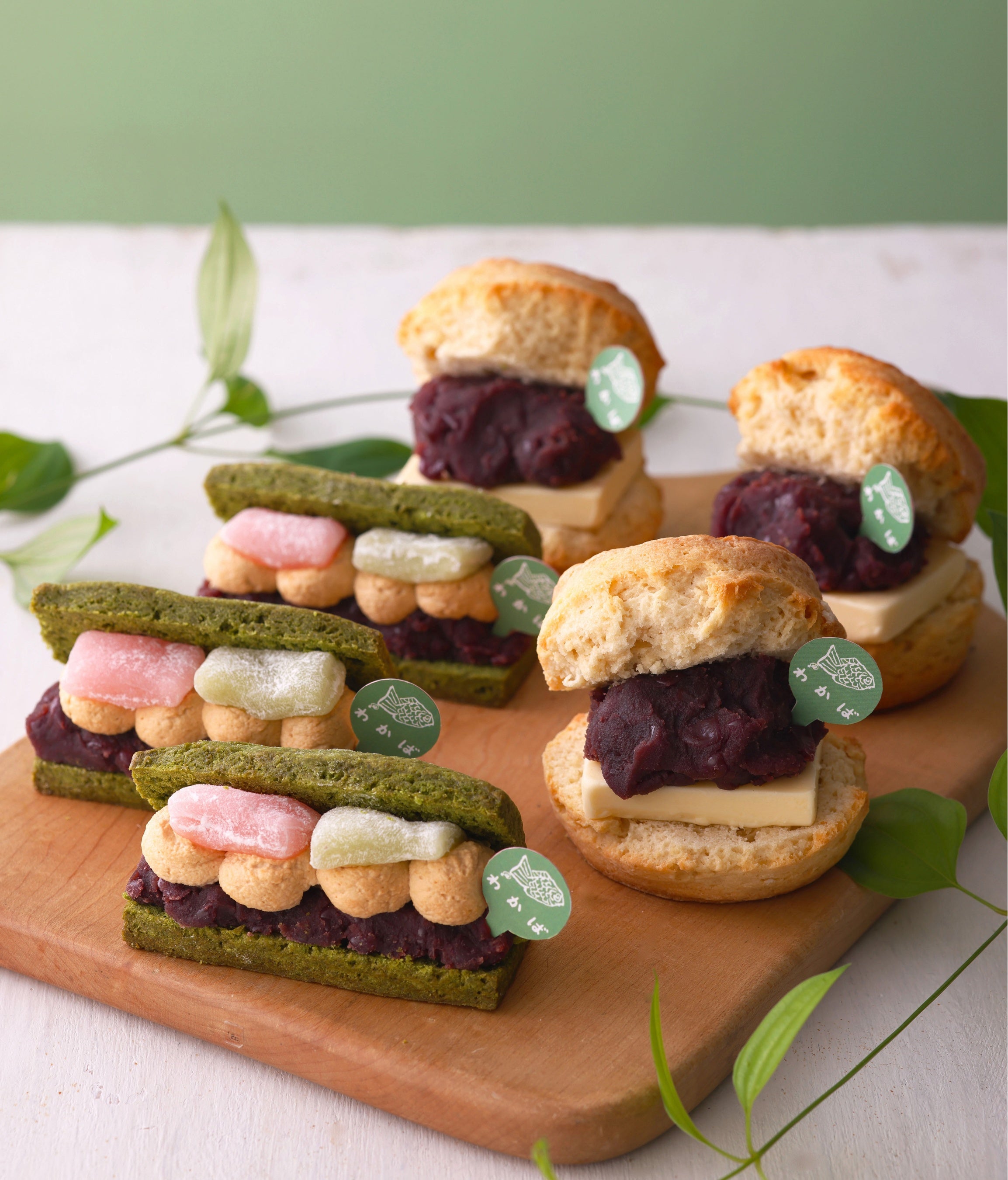 【オンラインストア限定】「たいやき わかば」のあんこのスコーンサンドセット