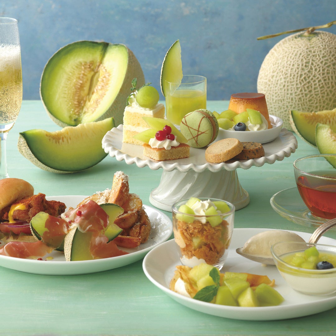 KIHACHI】新緑のいちょう並木で、メロンたっぷりご褒美アフタヌーン