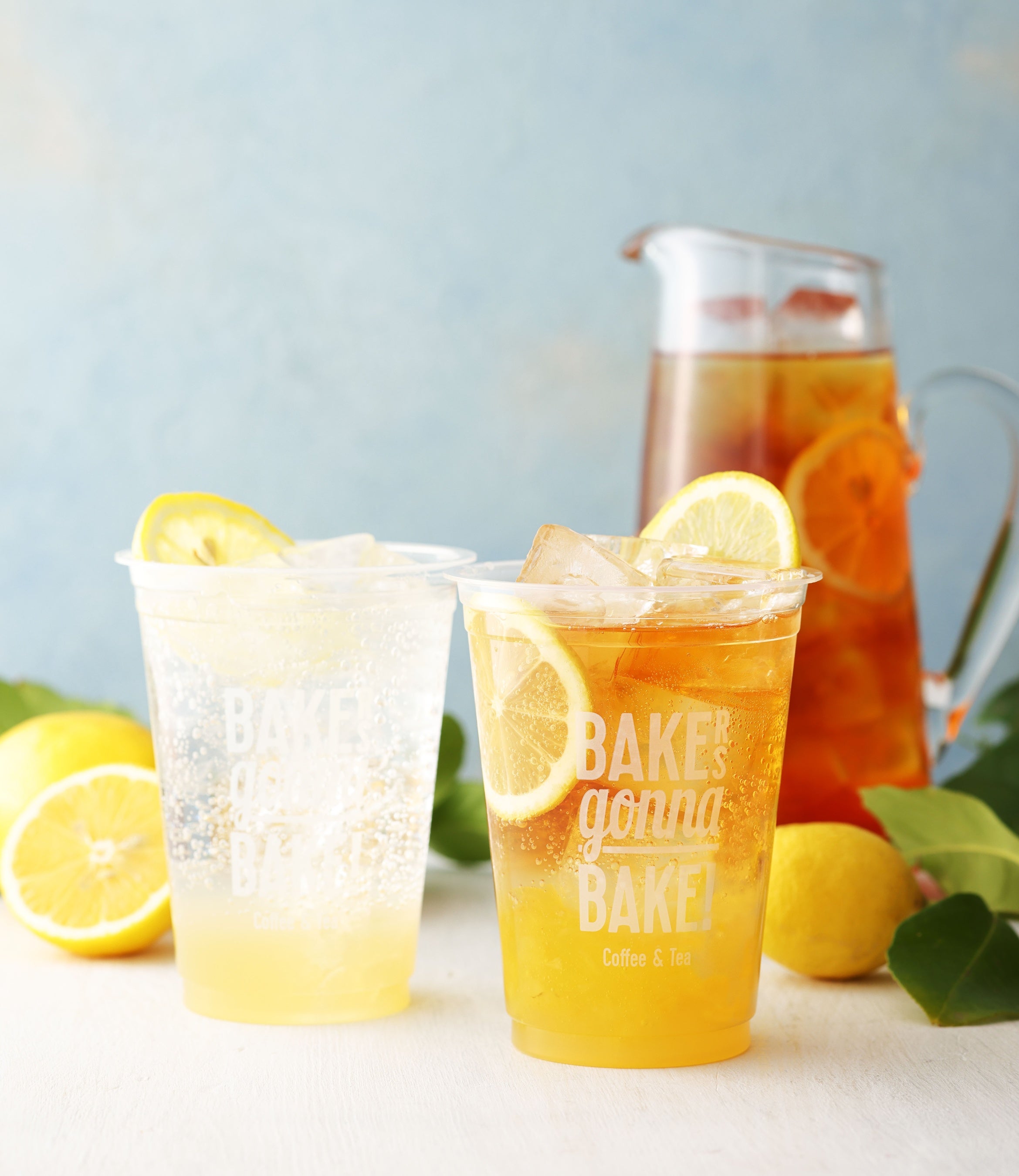 レモネードティーソーダ（写真右）