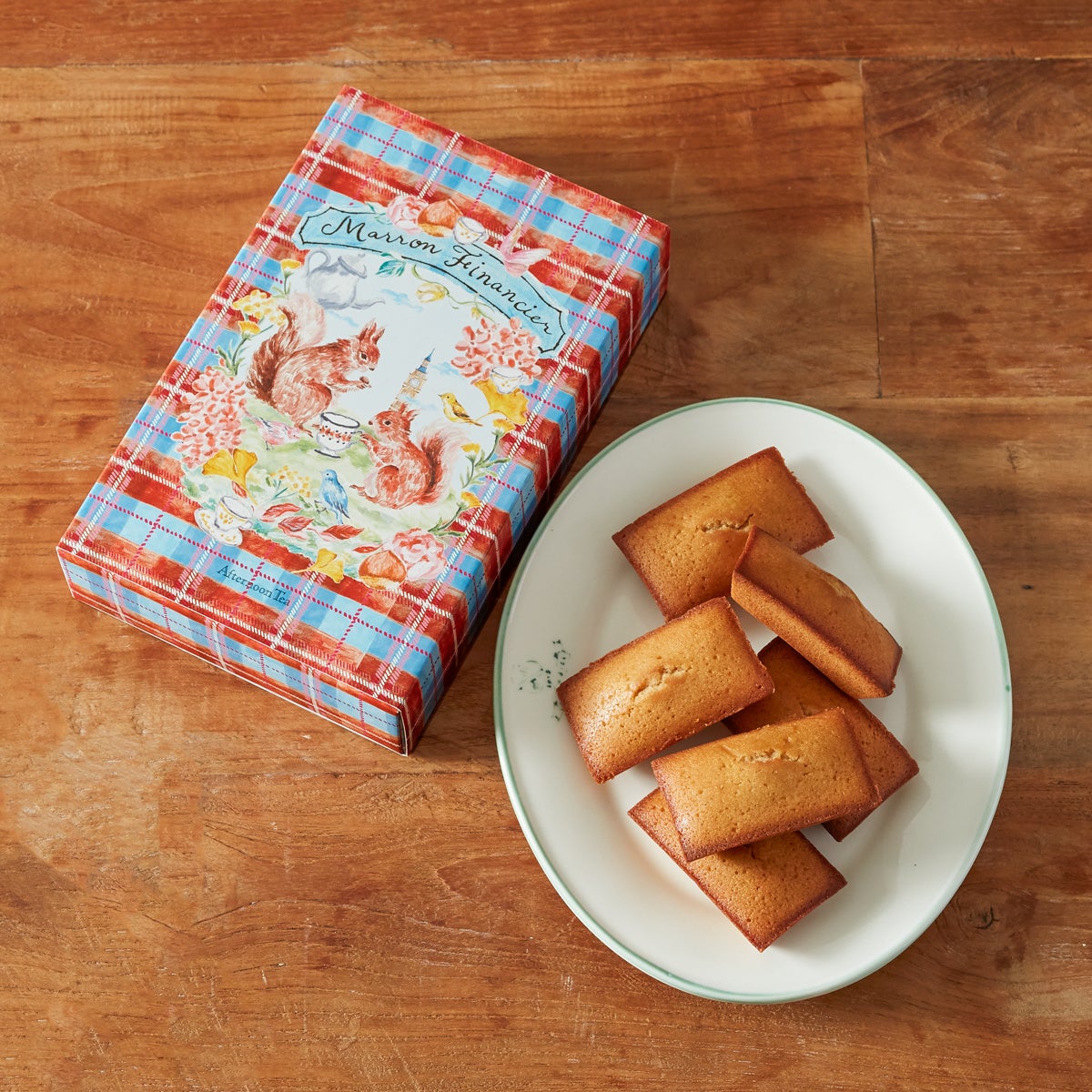 渋皮栗のフィナンシェ