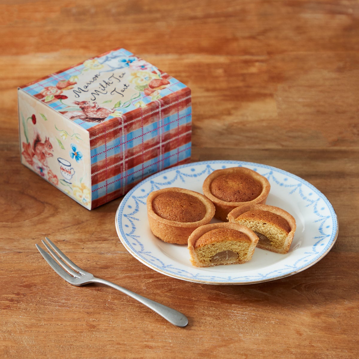 栗のミルクティータルト