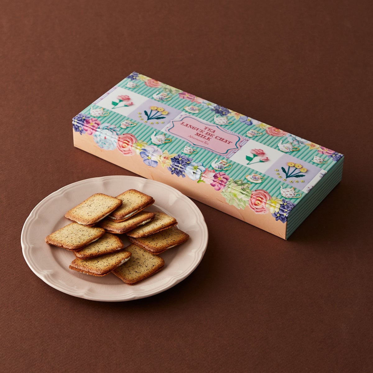 ティーラングドシャ ミルク