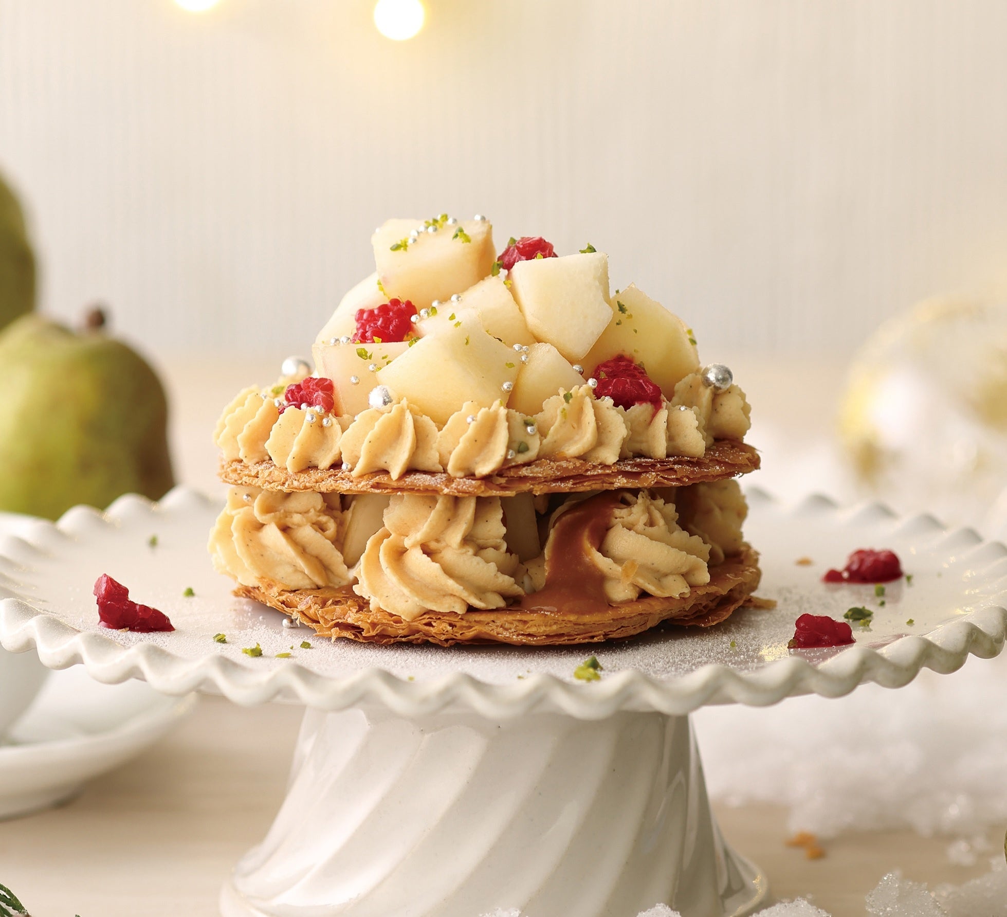 Afternoon Tea】クリスマスシーズン限定「苺とピスタチオ