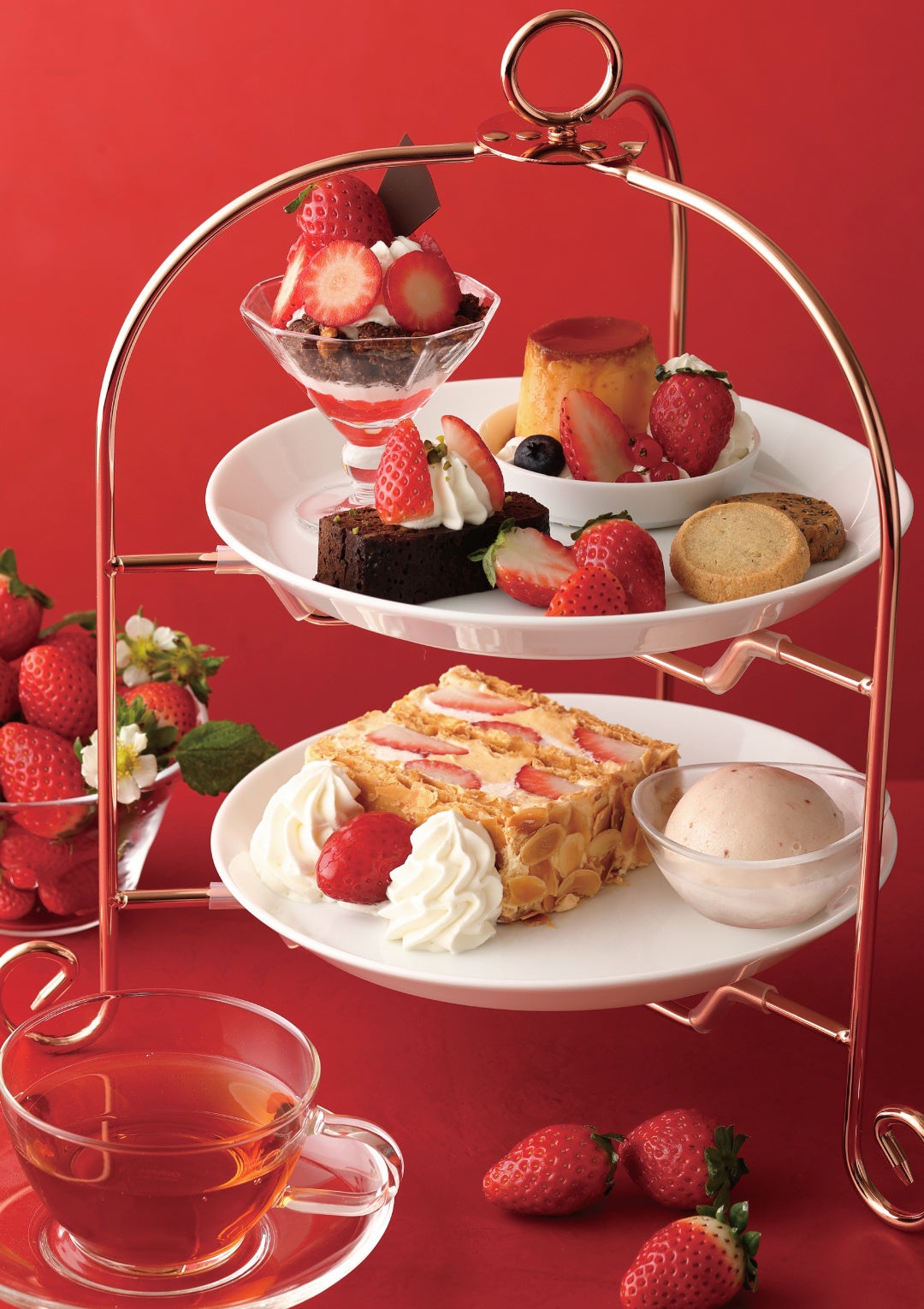 季節のAfternoon Tea Set ～KIHACHI のパイスペシャル～