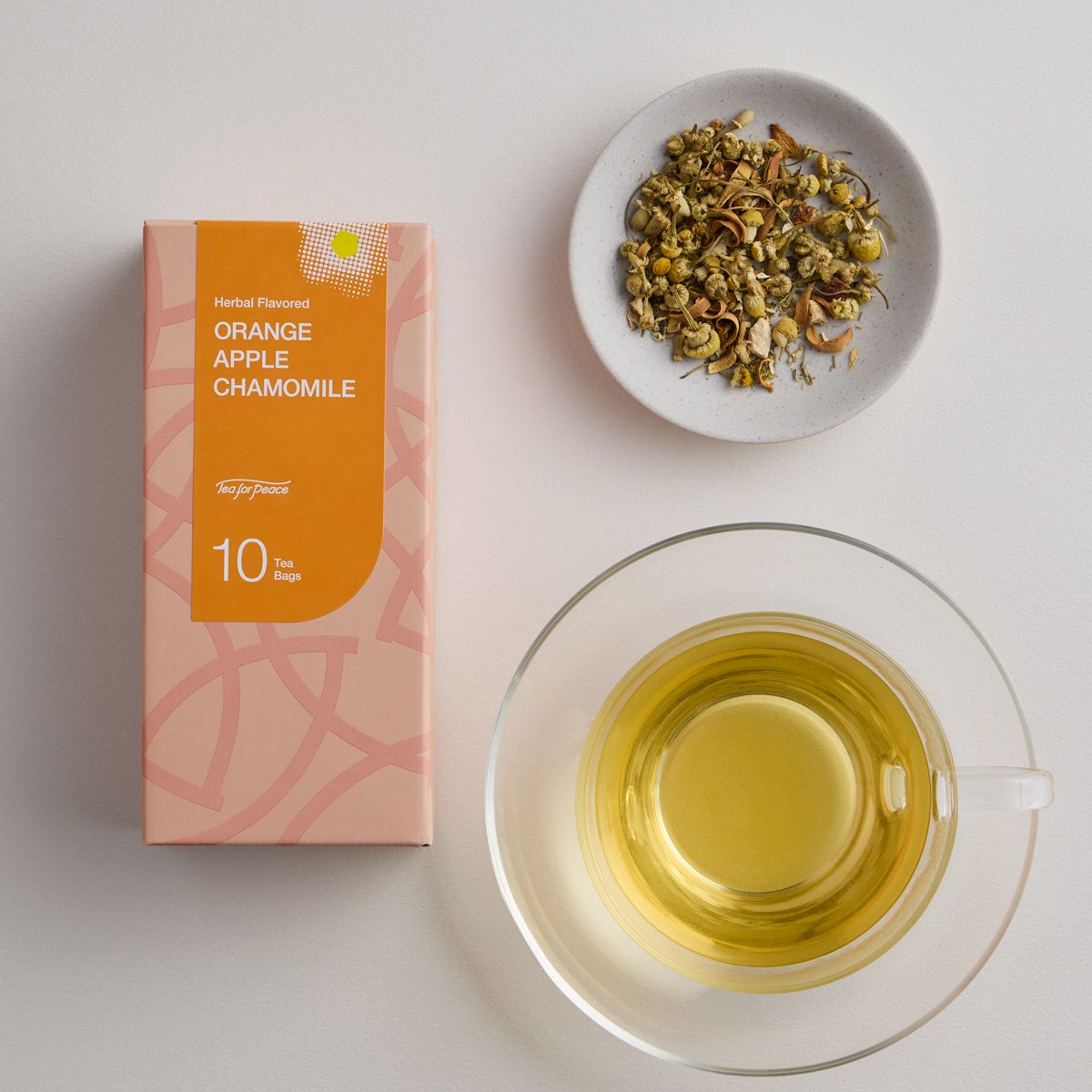 「オレンジアップルカモミール」