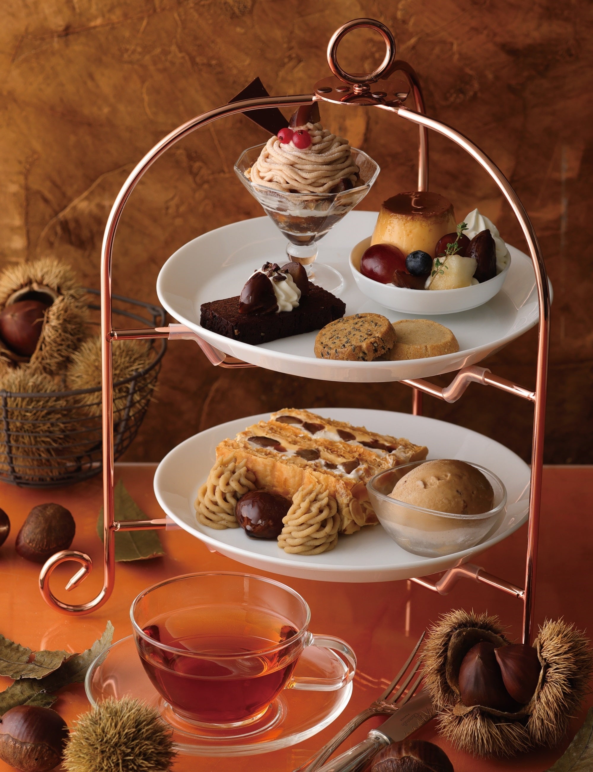 「季節のAfternoon Tea Set ～KIHACHIのパイスペシャル～」