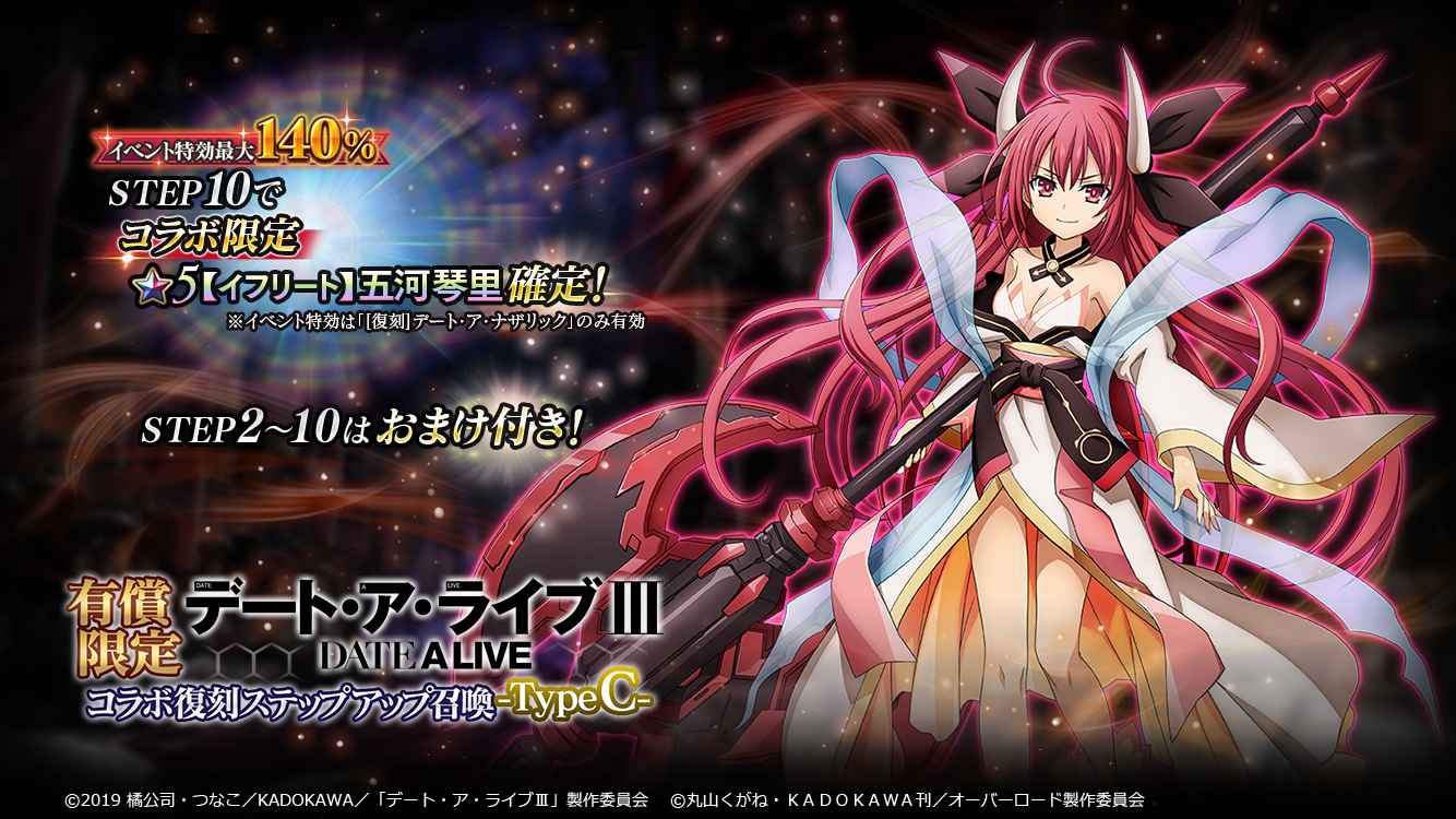 抽選 当選品 王様のプロポーズ×デート・ア・ライブ 彩禍クロスオーバー