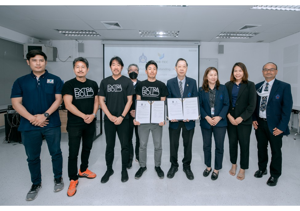 泰日工業大学とのMOU締結の調印式（2023年6月14日）