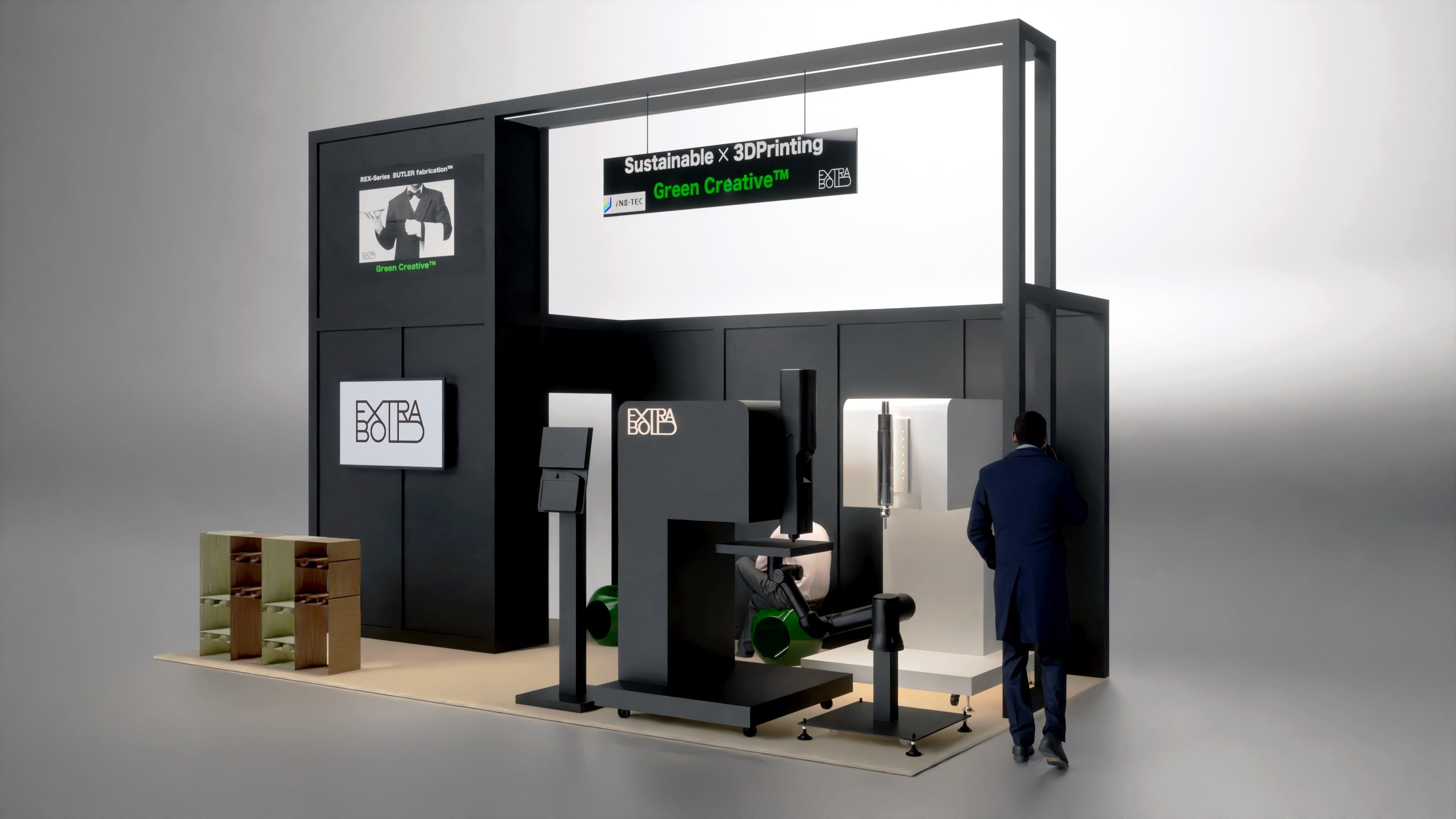 METALEX出展ブースイメージ（CG）