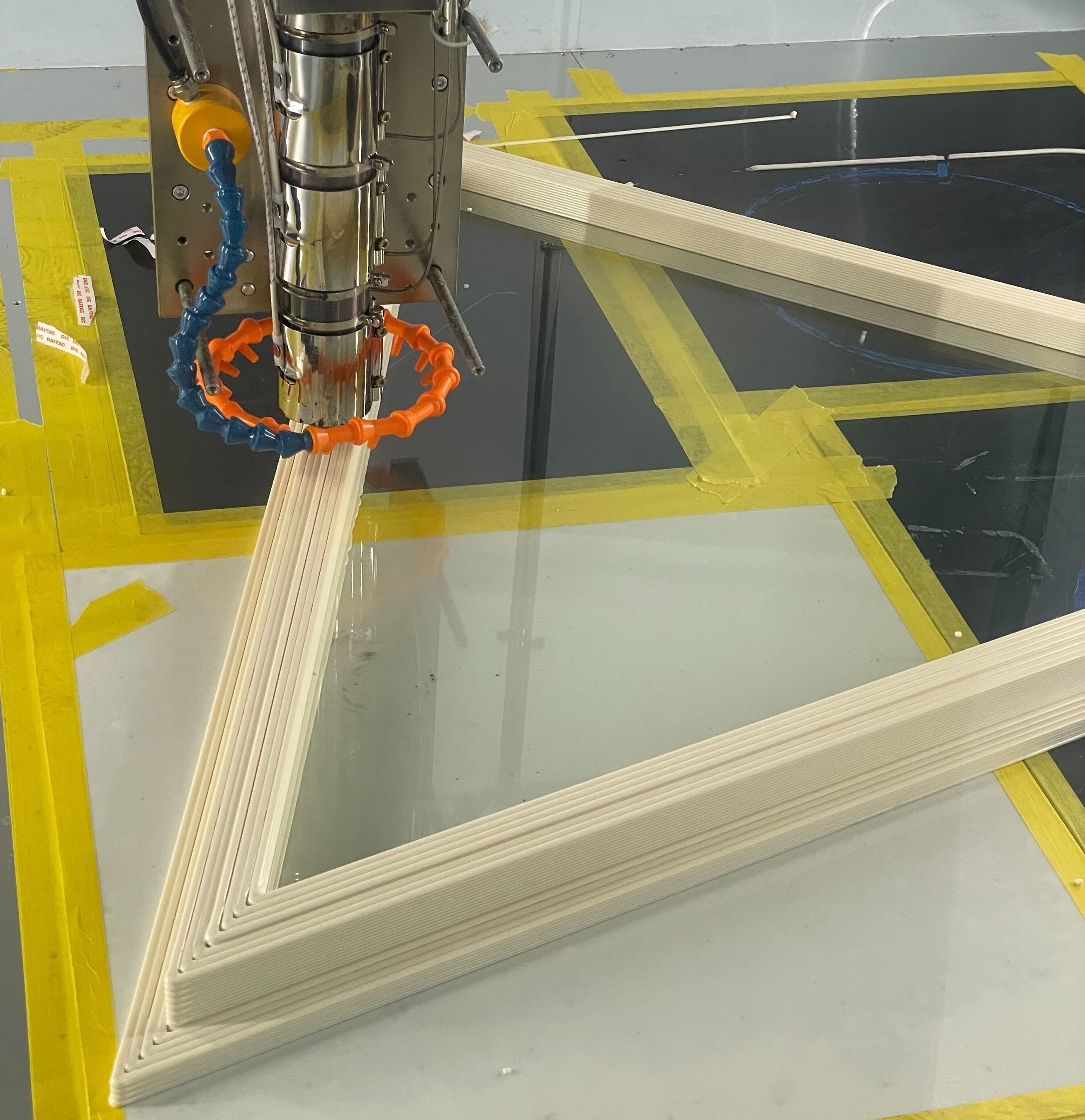 3Dプリント中の写真