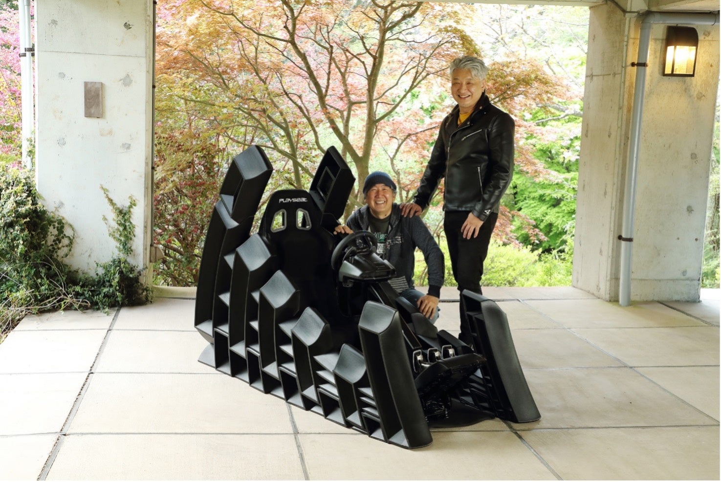 フォトグラファーの北畠氏とデザイナーの水野氏