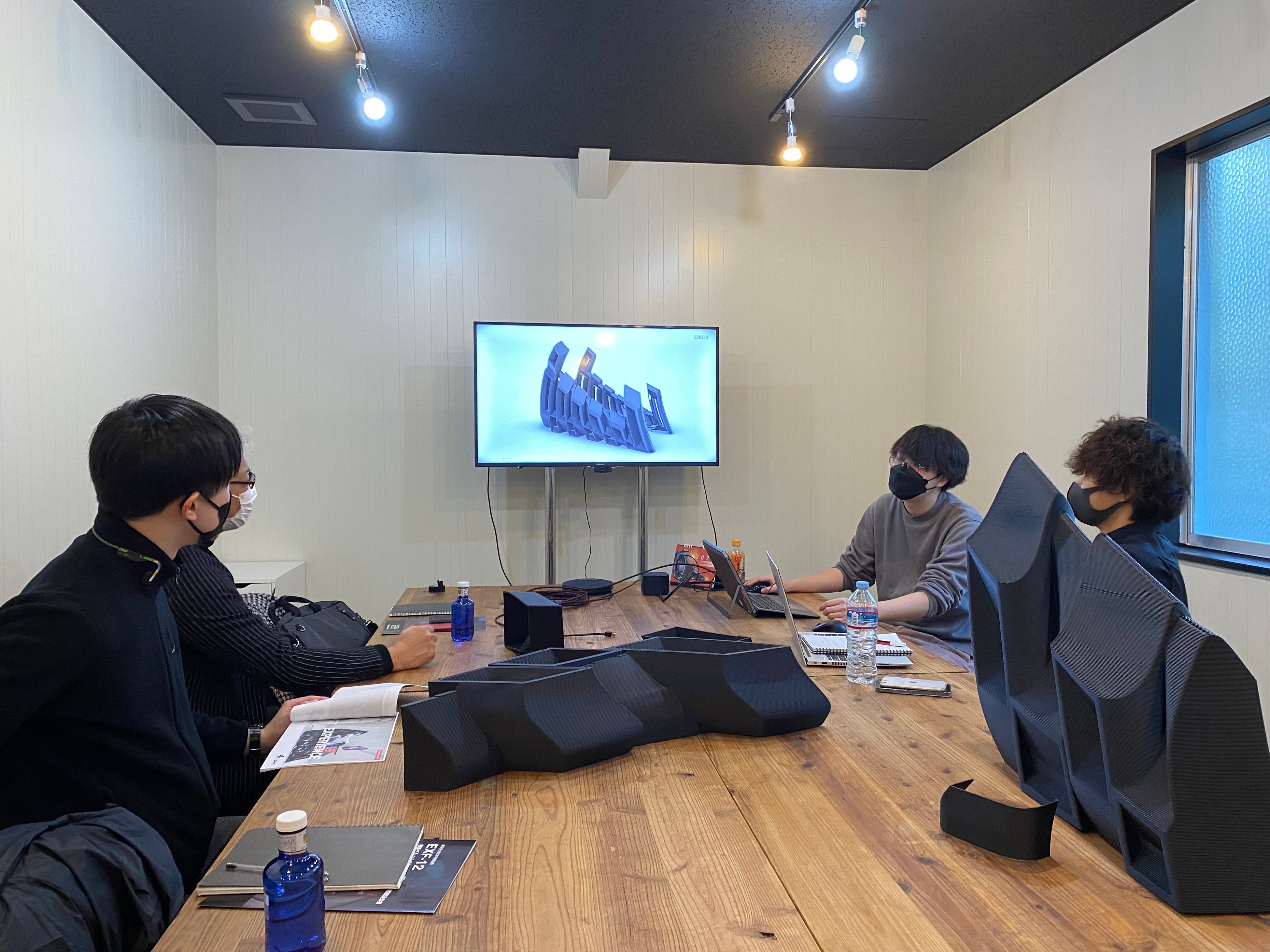 最初の打ち合わせからわずか3日でテストピース試作