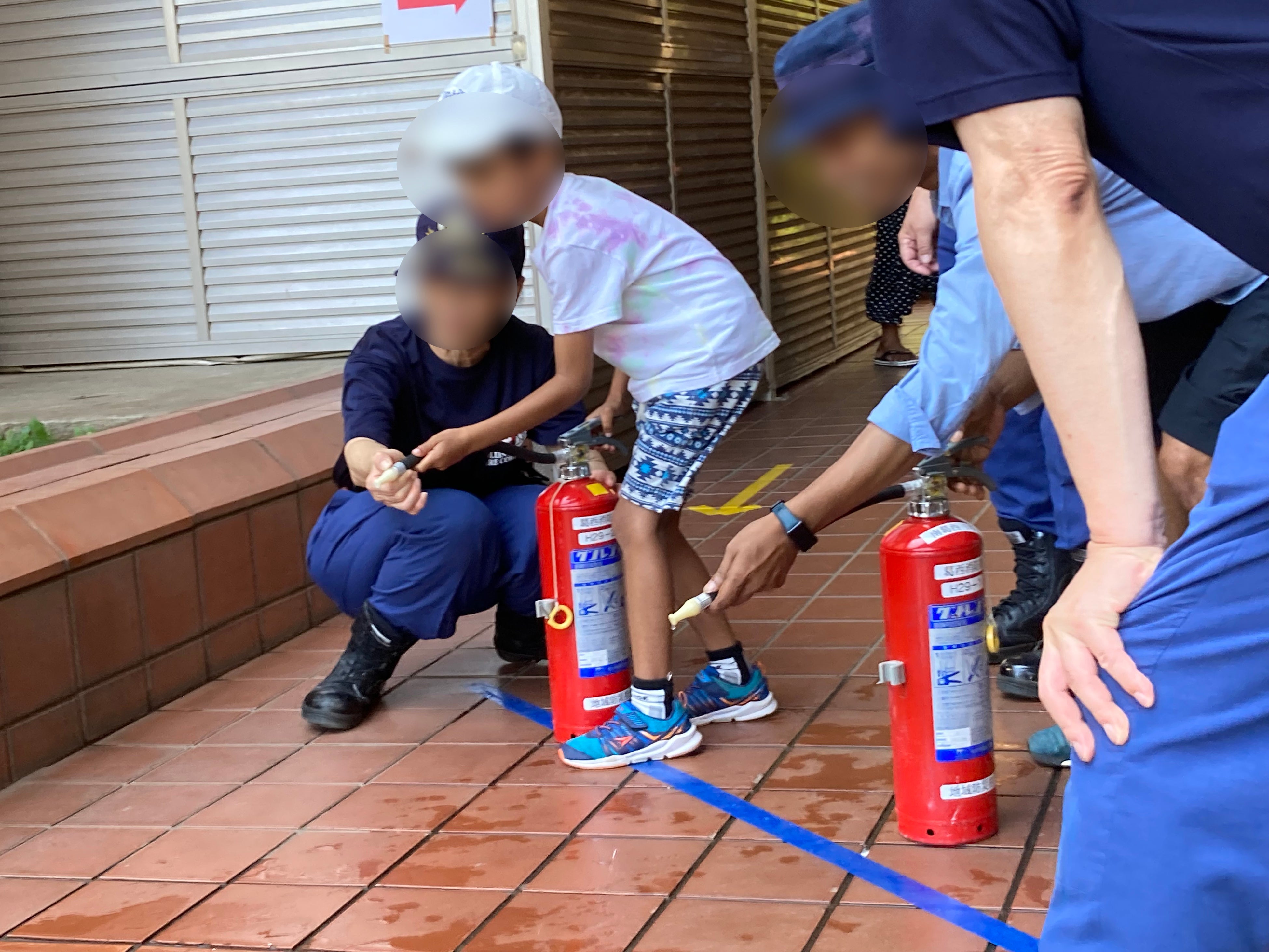 火元をよーくねらって