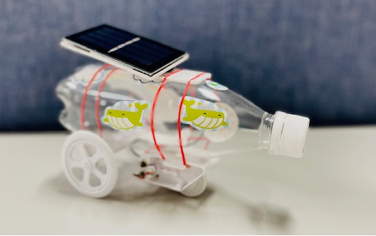 太陽光パネルを使ったソーラーカー