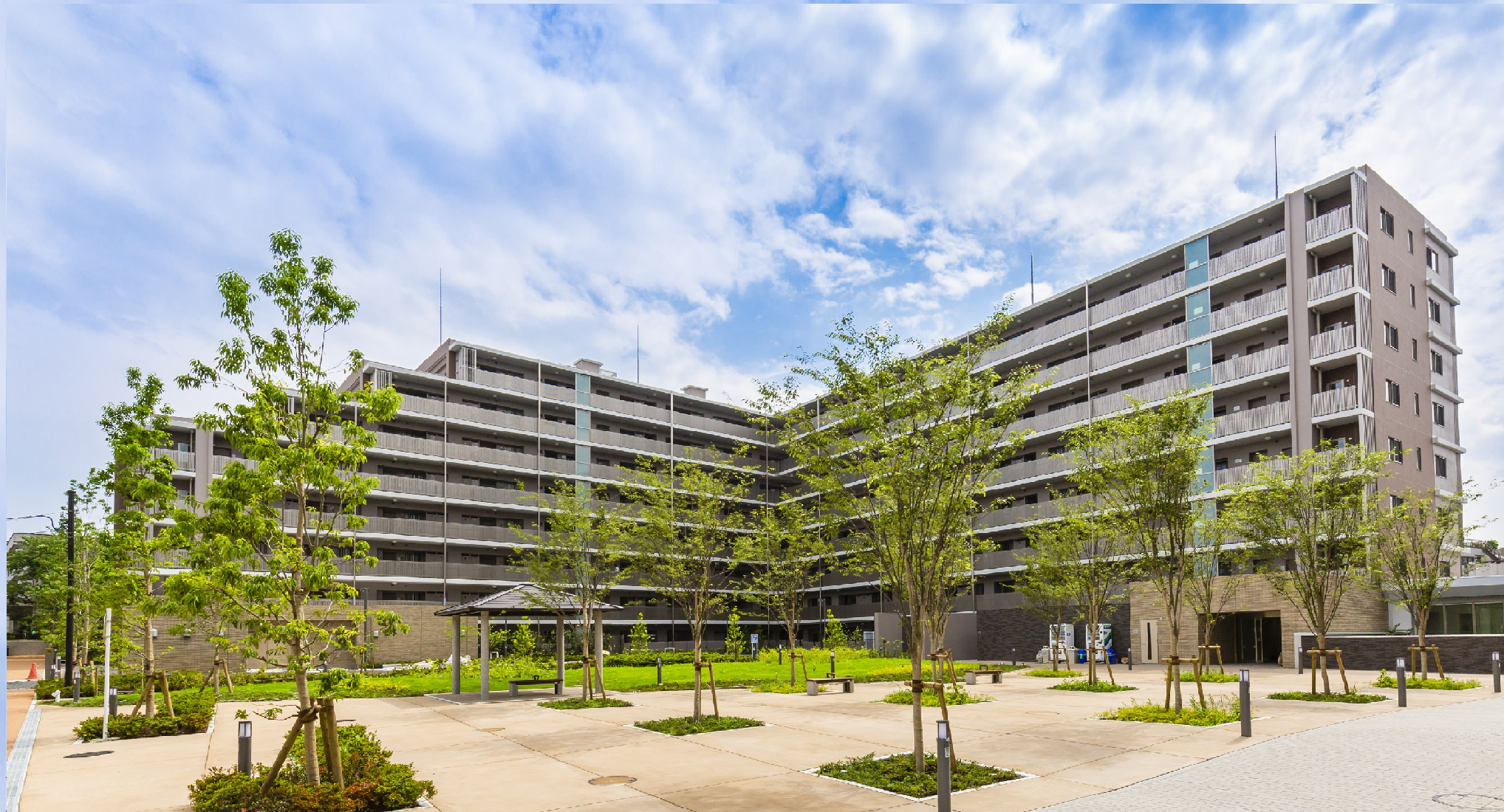 コーシャハイム向原ガーデンコート　外観