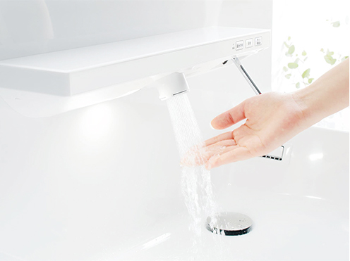 自動水栓レバー