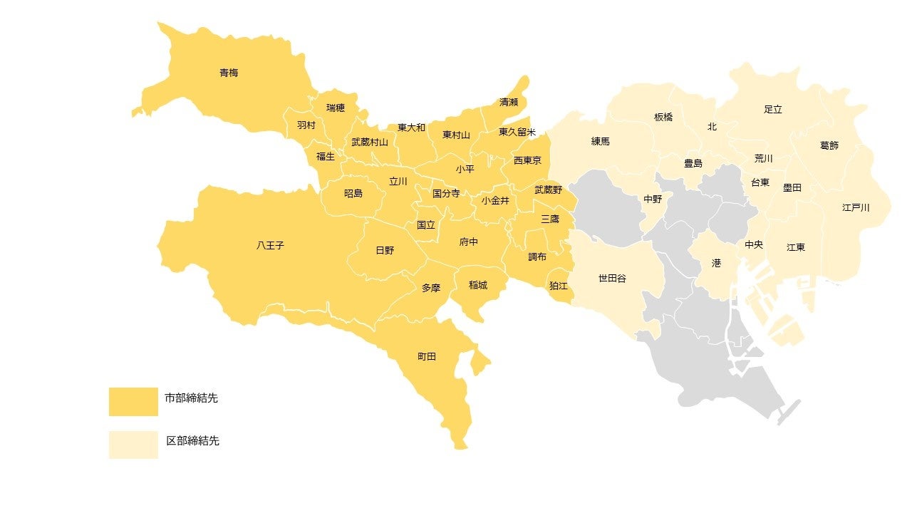 ※JKKが管理する住宅のある地元区市町…49区市町