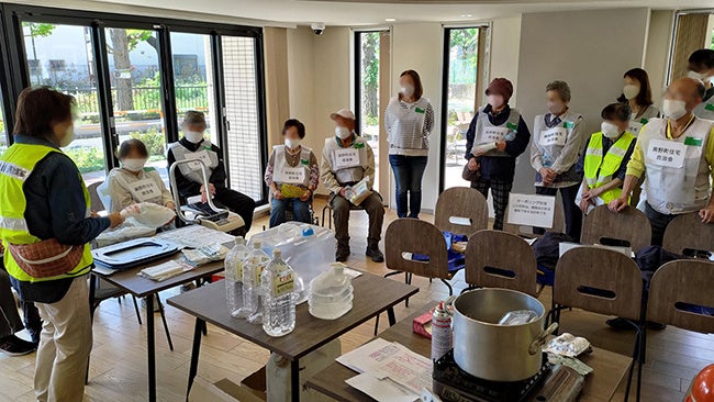 自治会災害対策本部から防災活動を紹介