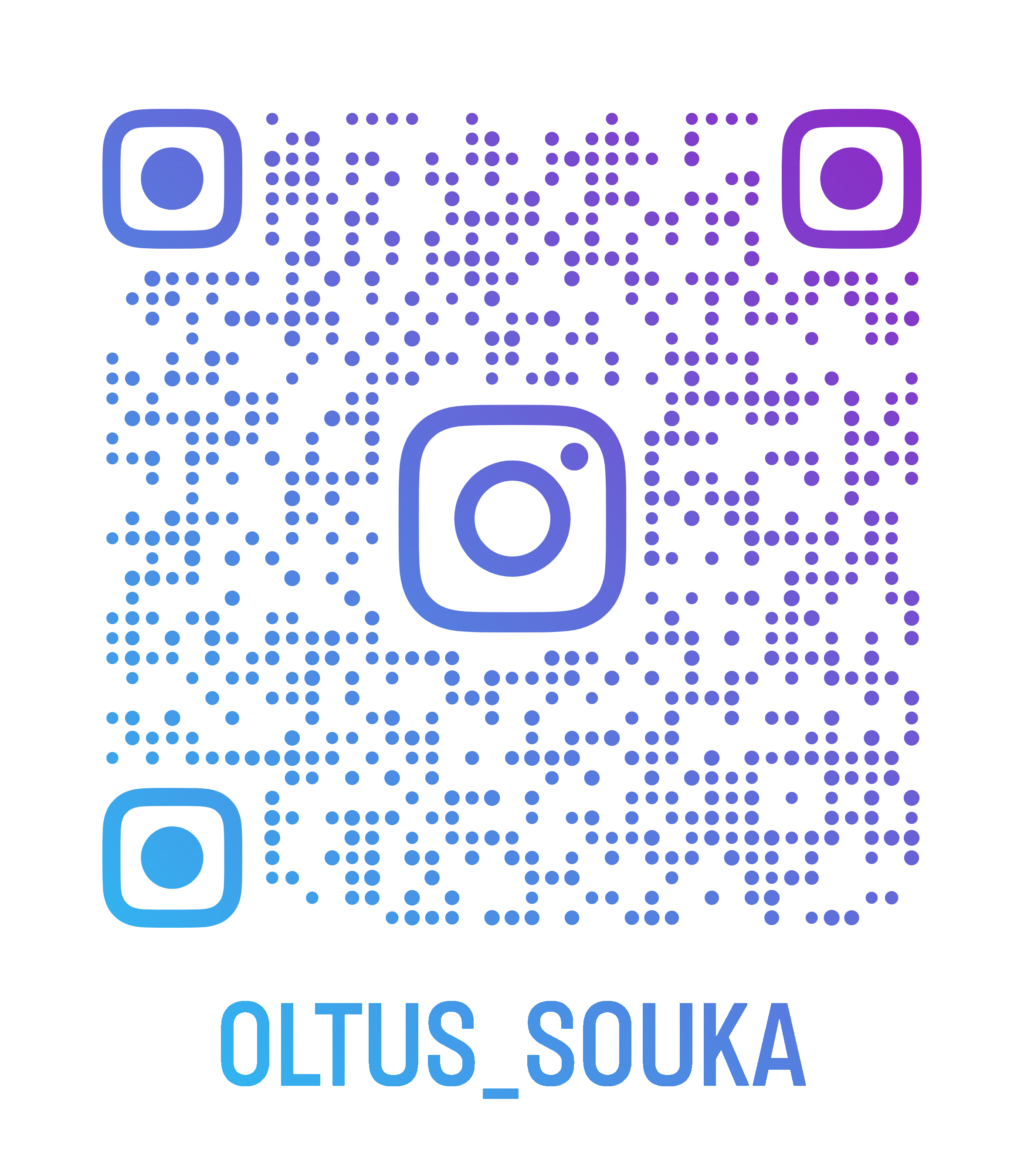 公式インスタ　QR