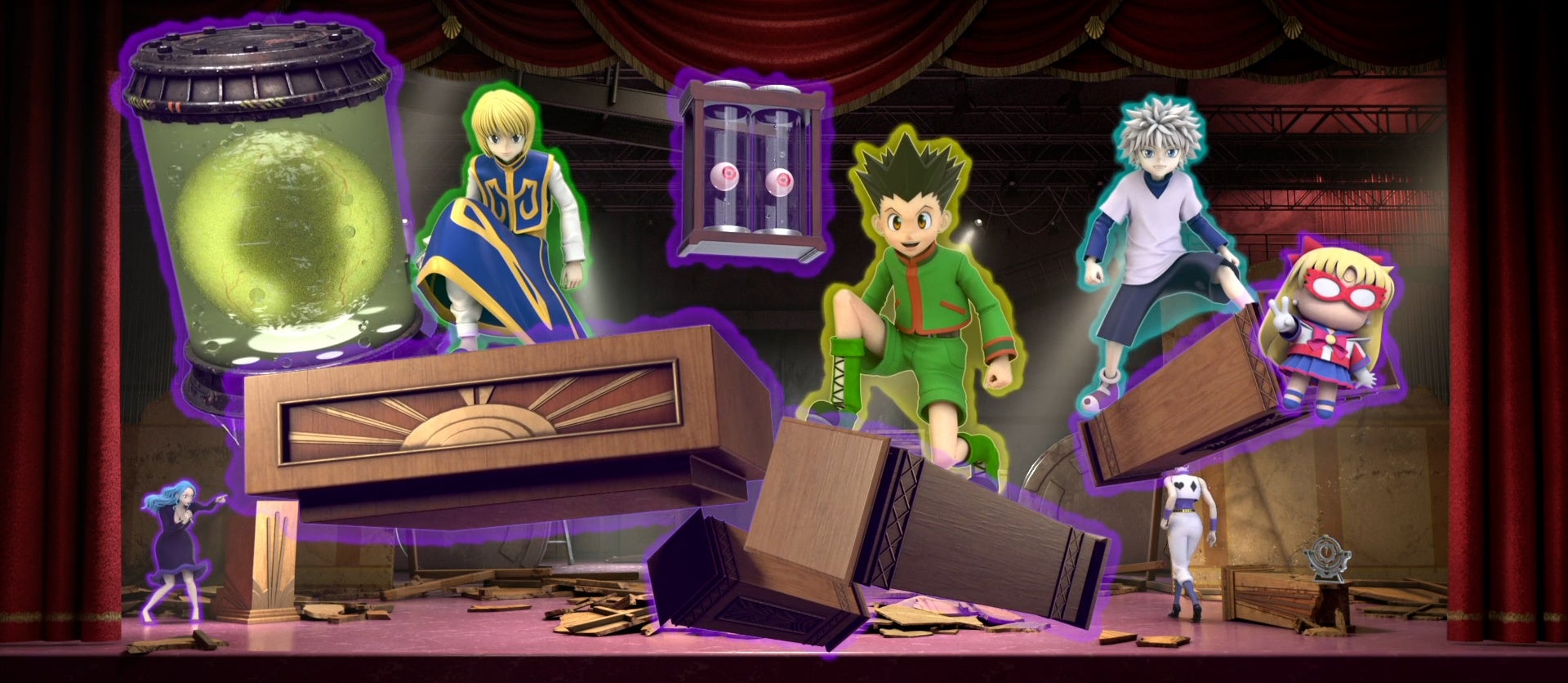 ハンター×ハンター・ザ・リアル４D_ゴン&キルア&クラピカ登場