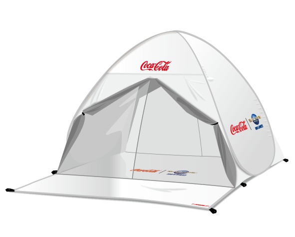 オリジナル　ワンタッチテント