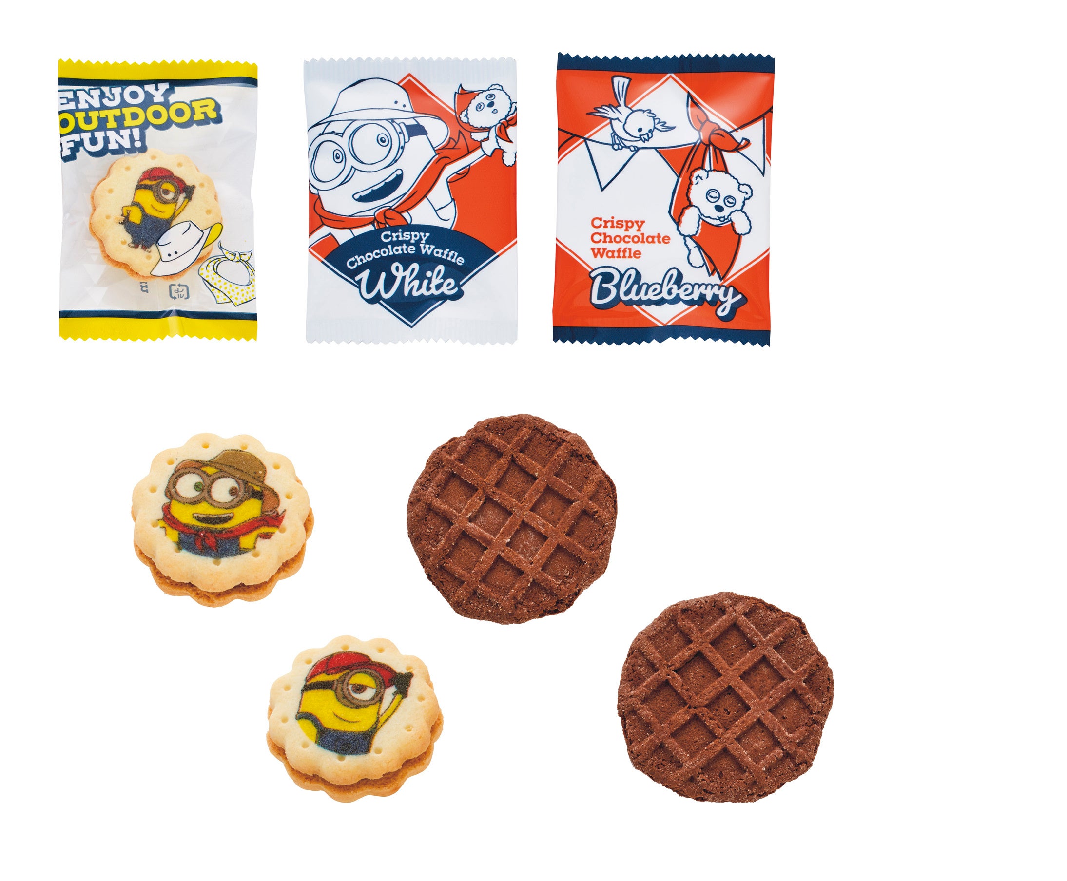 クリームサンドクッキー＆ワッフル