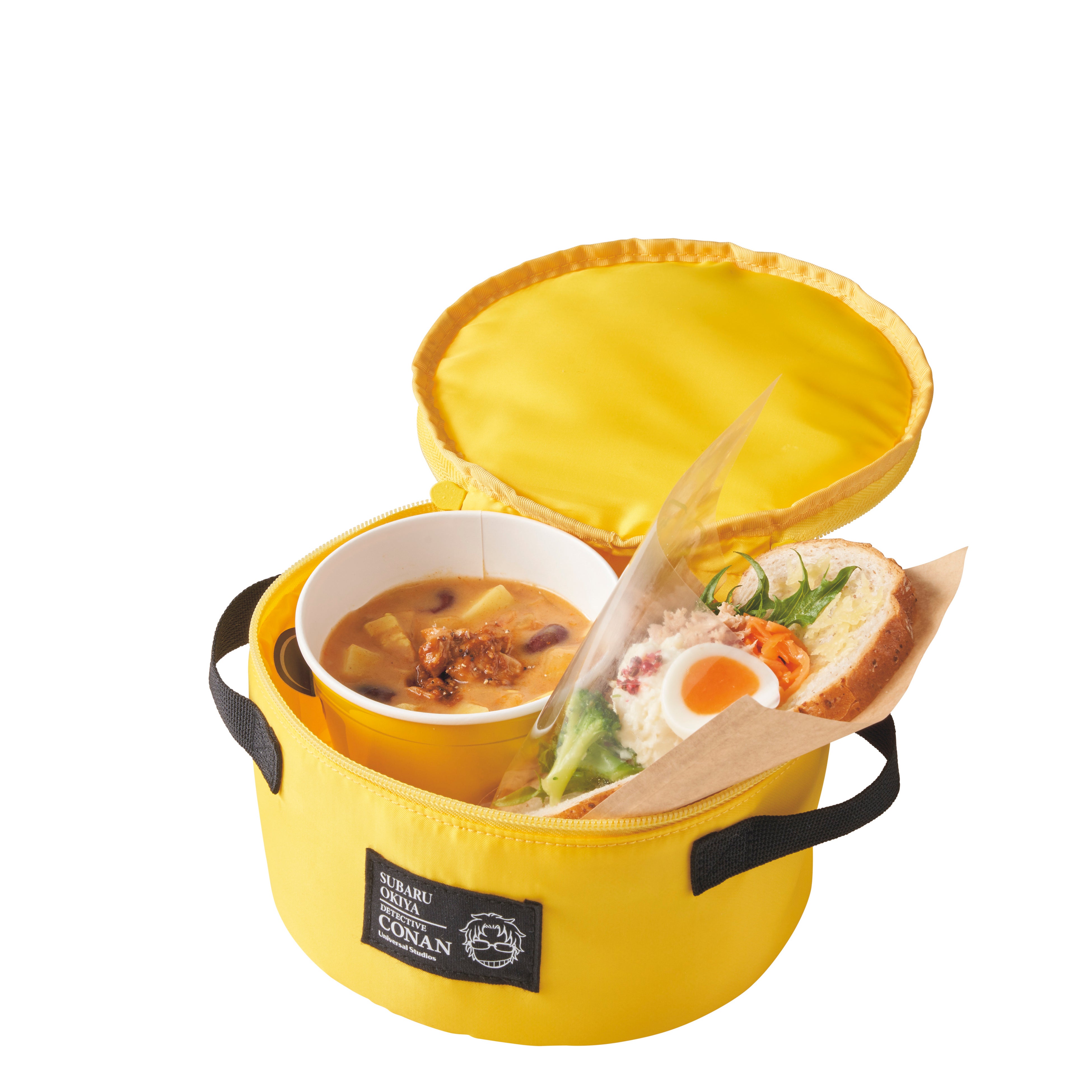 【フード】05_沖矢昴のお裾分け ～チキンカレースープ＆ライ麦パンのオープンサンド～