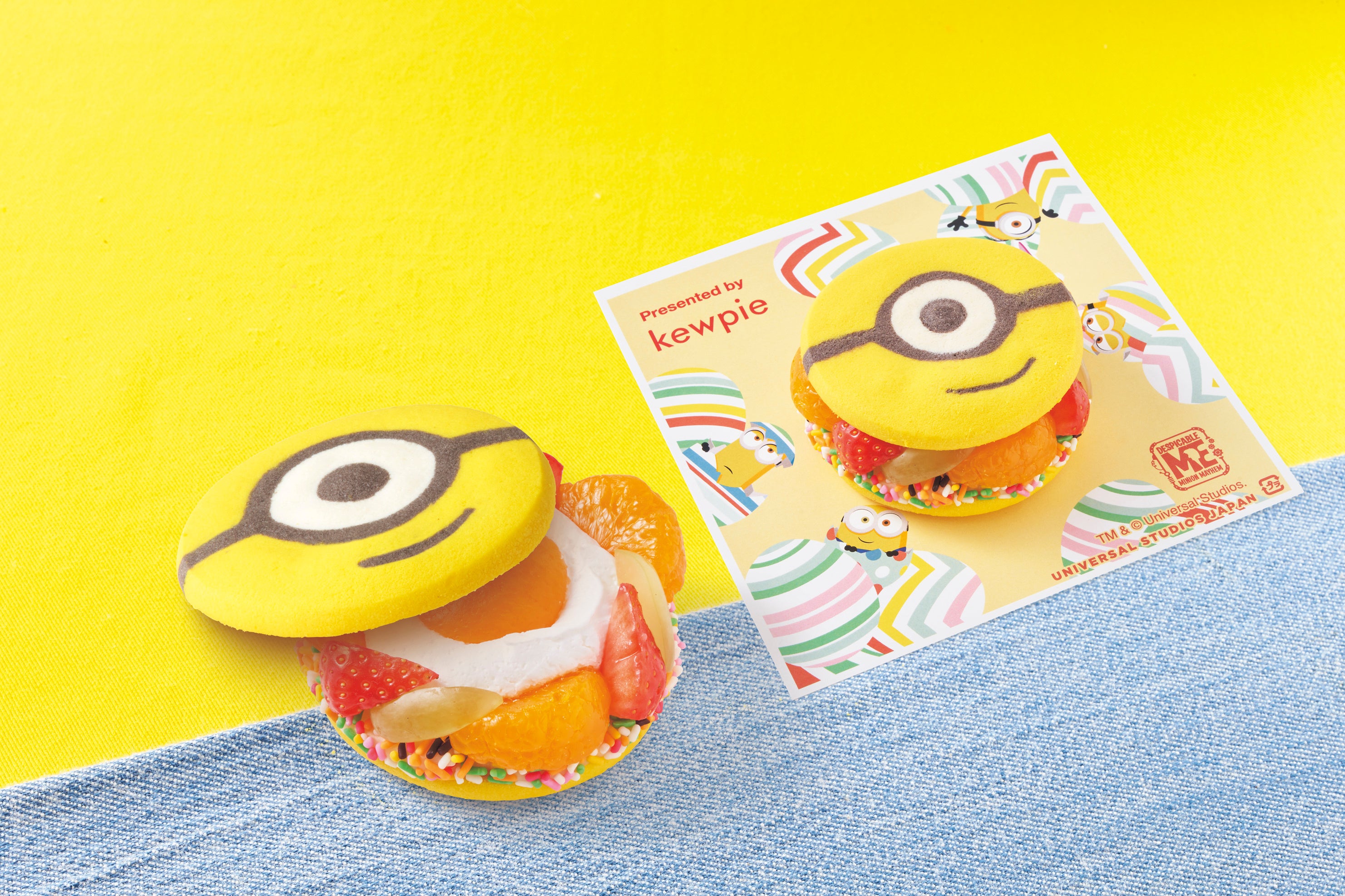 ハチャメチャ・イースターエッグ？クッキーサンド ～カスタードクリーム＆フルーツ～　