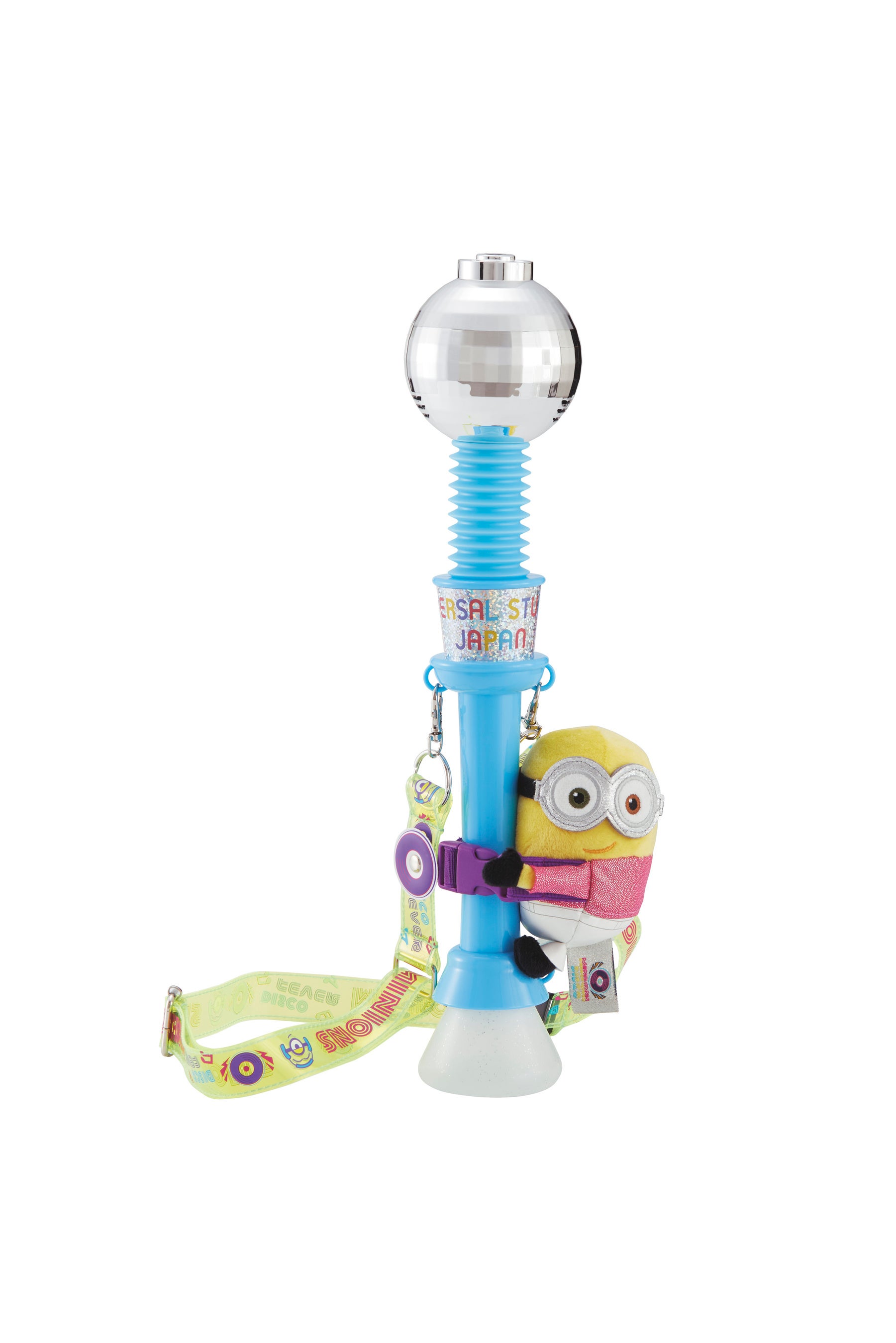 「バブルワンド」と「だきつきぬいぐるみ」「ネックストラップ」の組合わせ（イメージ）