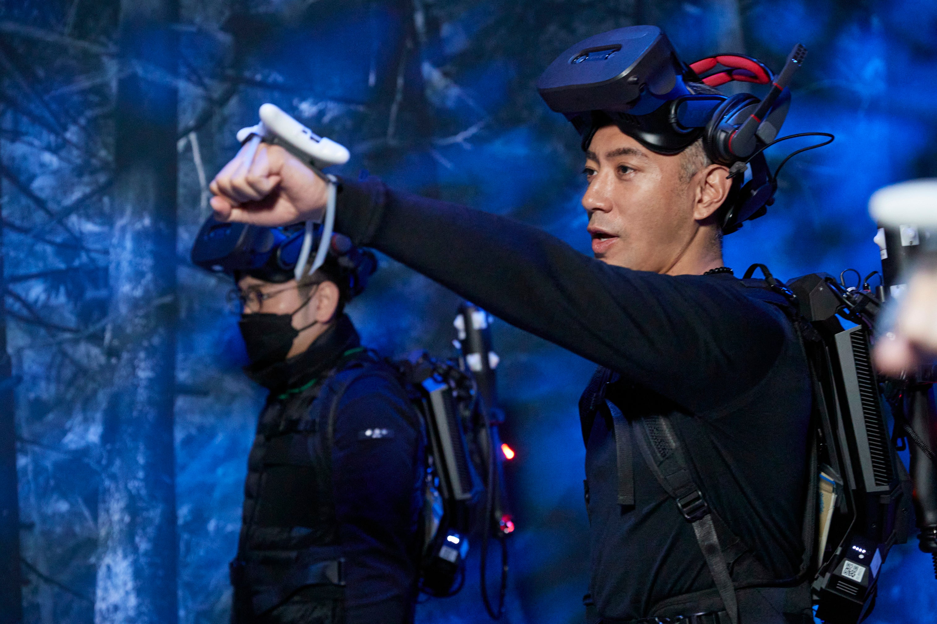 市川團十郎様_モンスターハンターXR_WALK体験