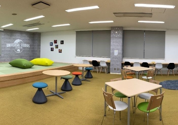 ゆったり寛げる快適な休憩スペース