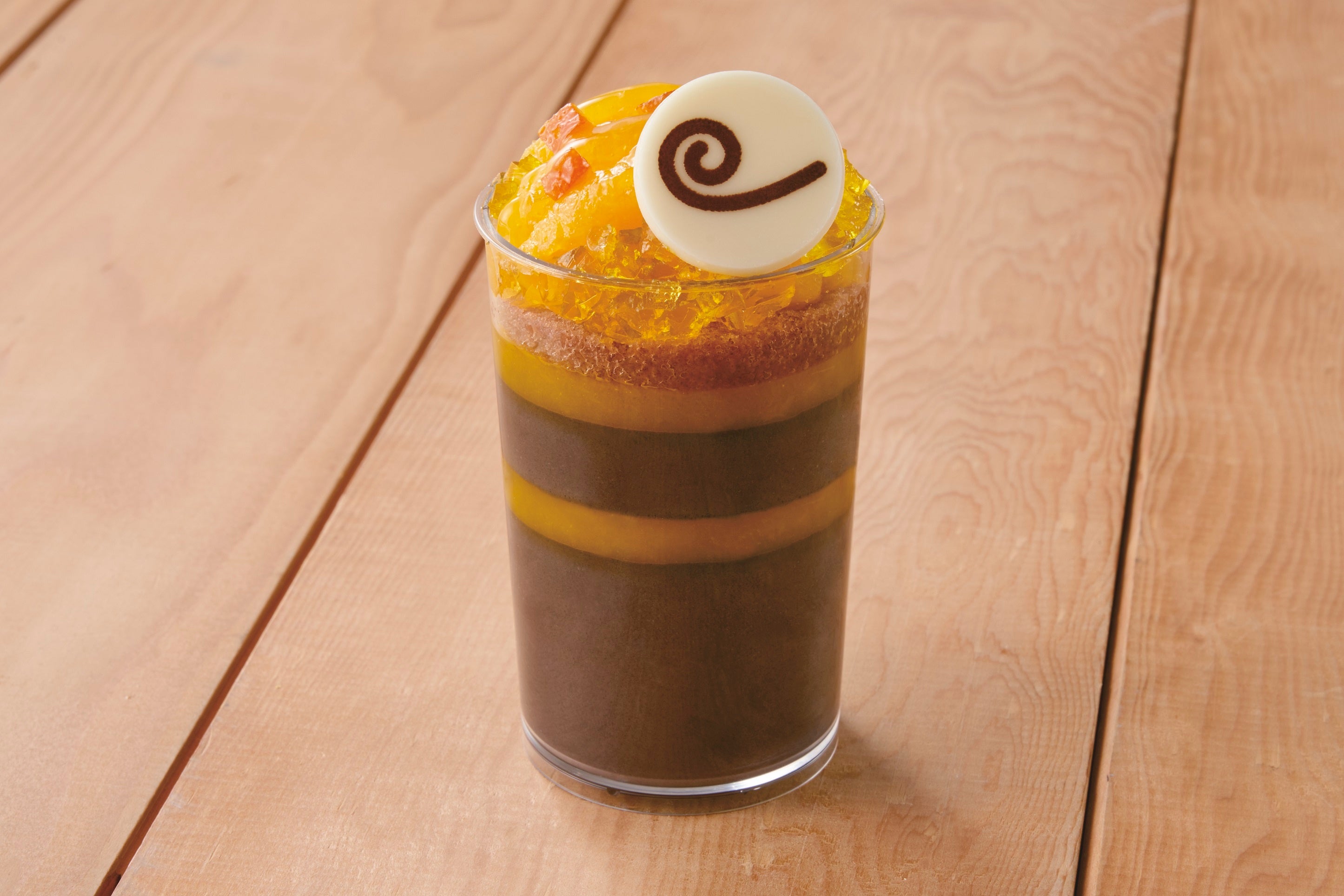 紳士サンジのビターチョコ・パルフェ ～オレンジ＆パッションフルーツ～