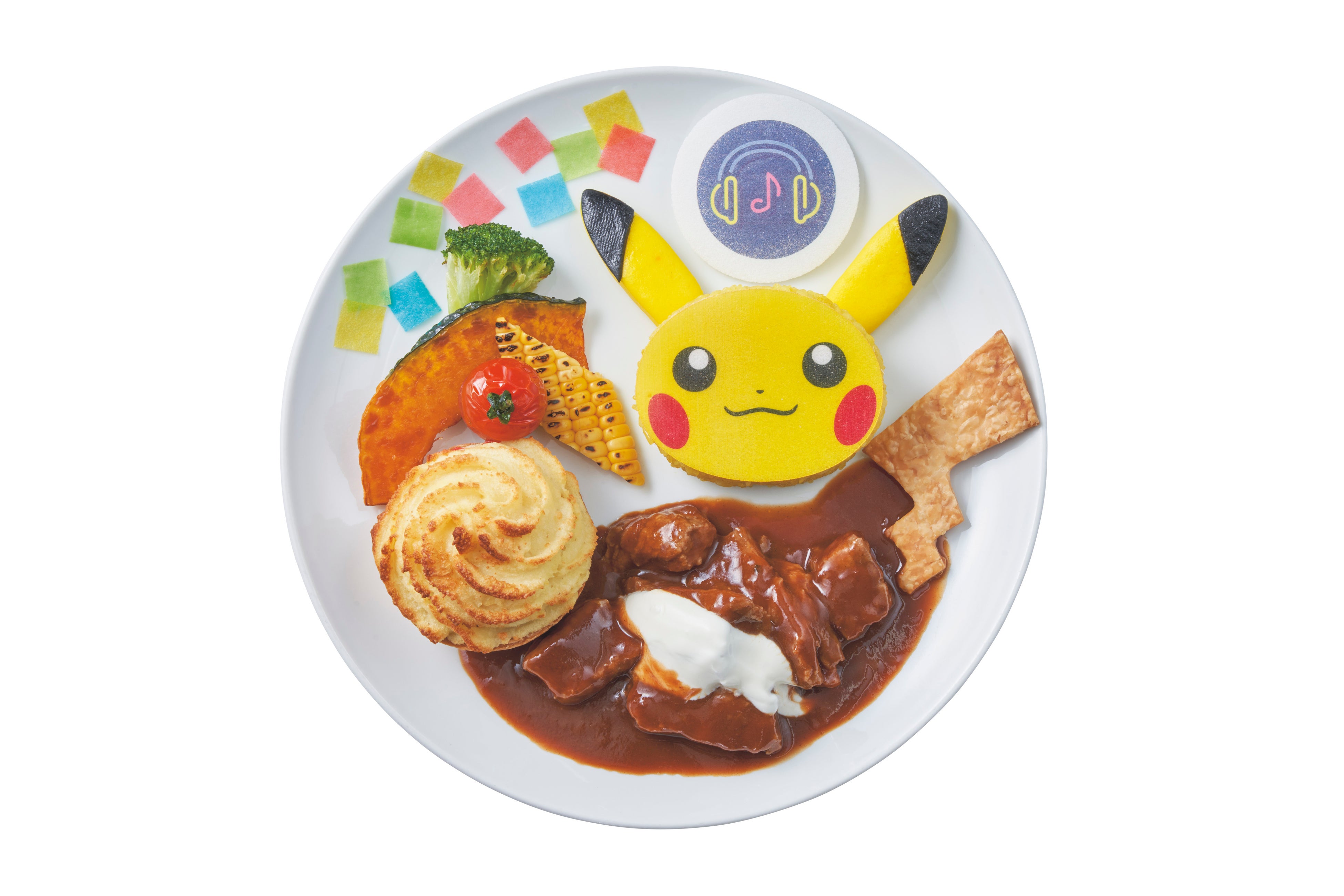 「DJピカチュウ アゲアゲ♪ ハロウィーン・パーティ プレートセット」