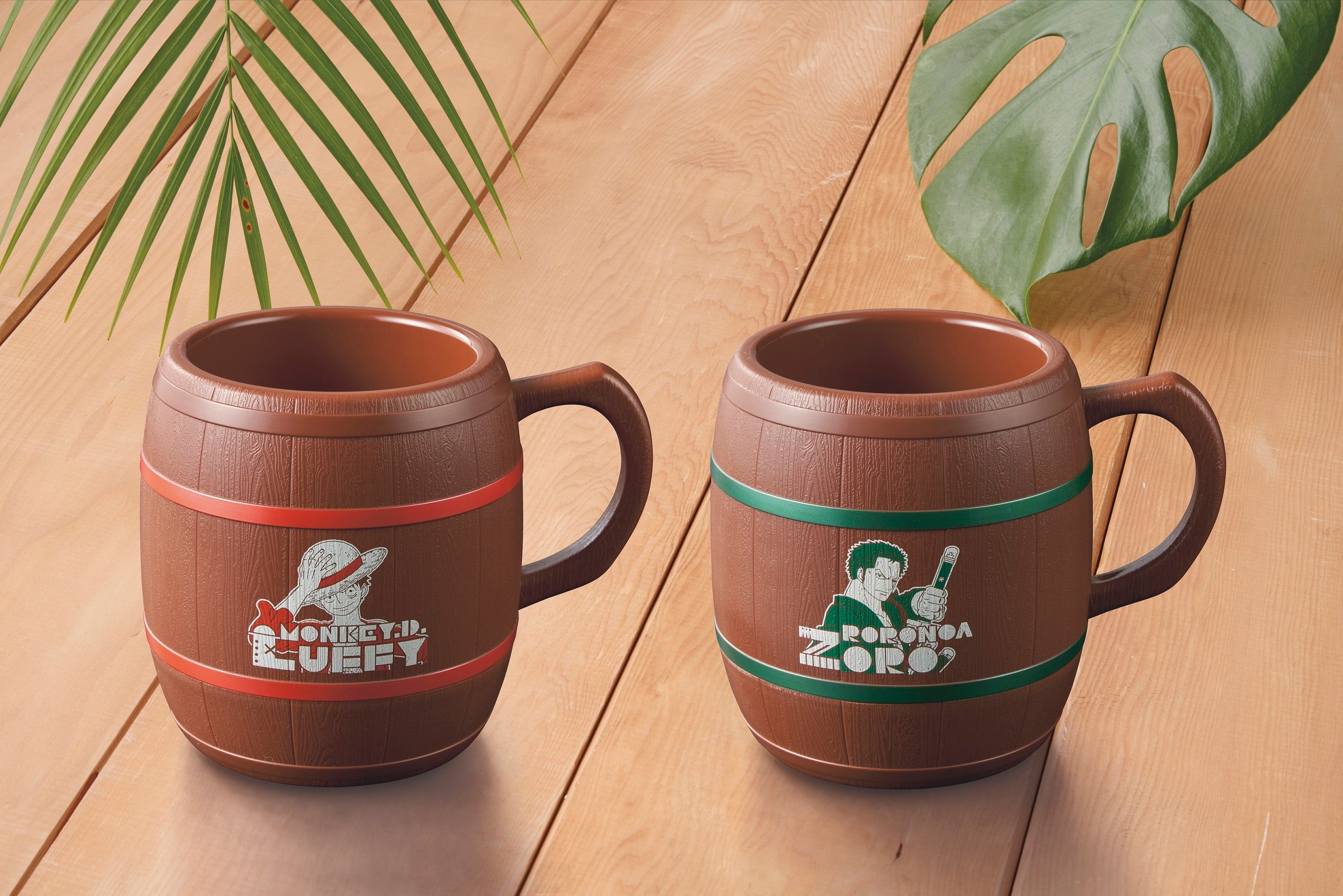 樽マグカップ（ルフィ・ゾロ)