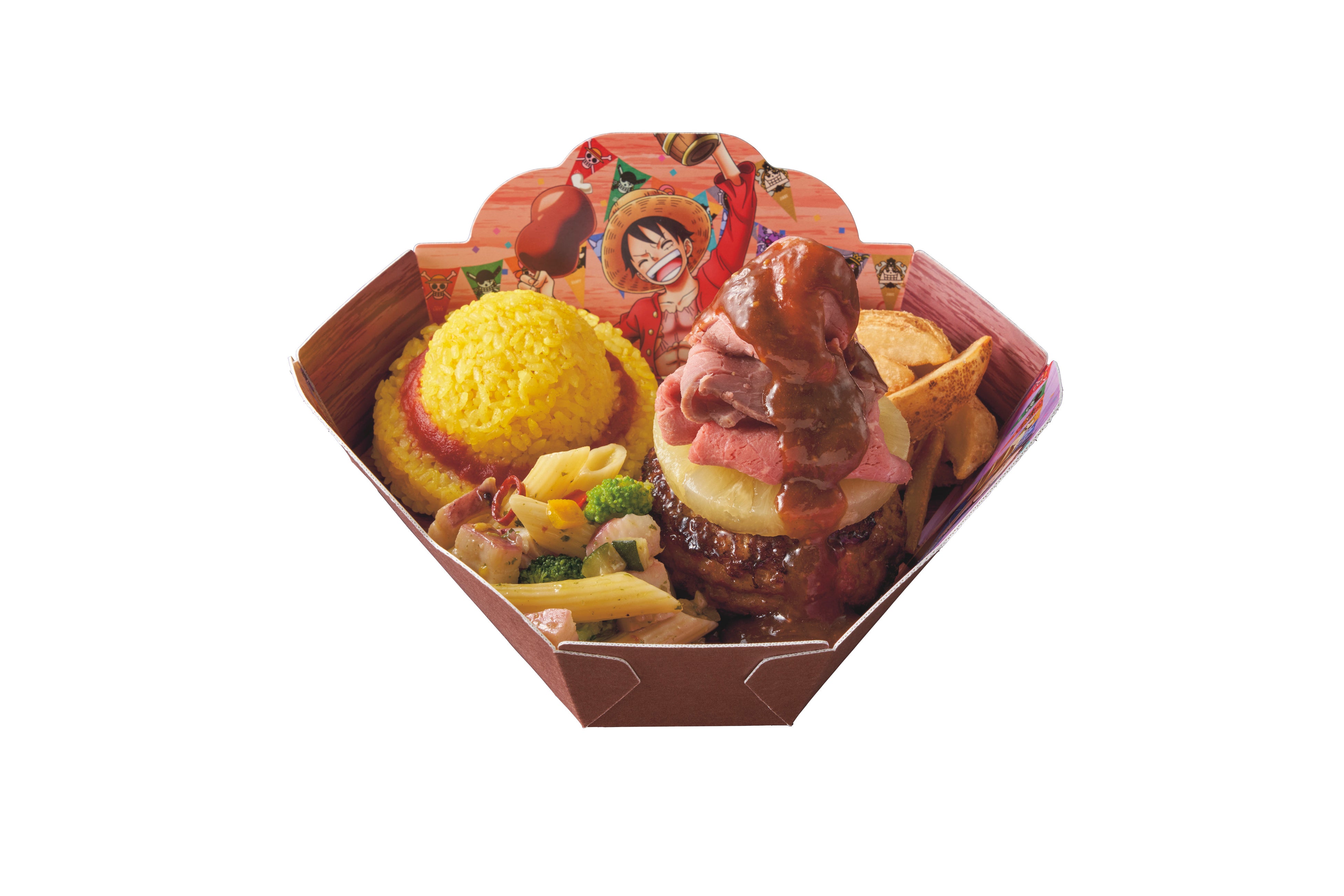 ルフィのもりもり！肉盛りプレート