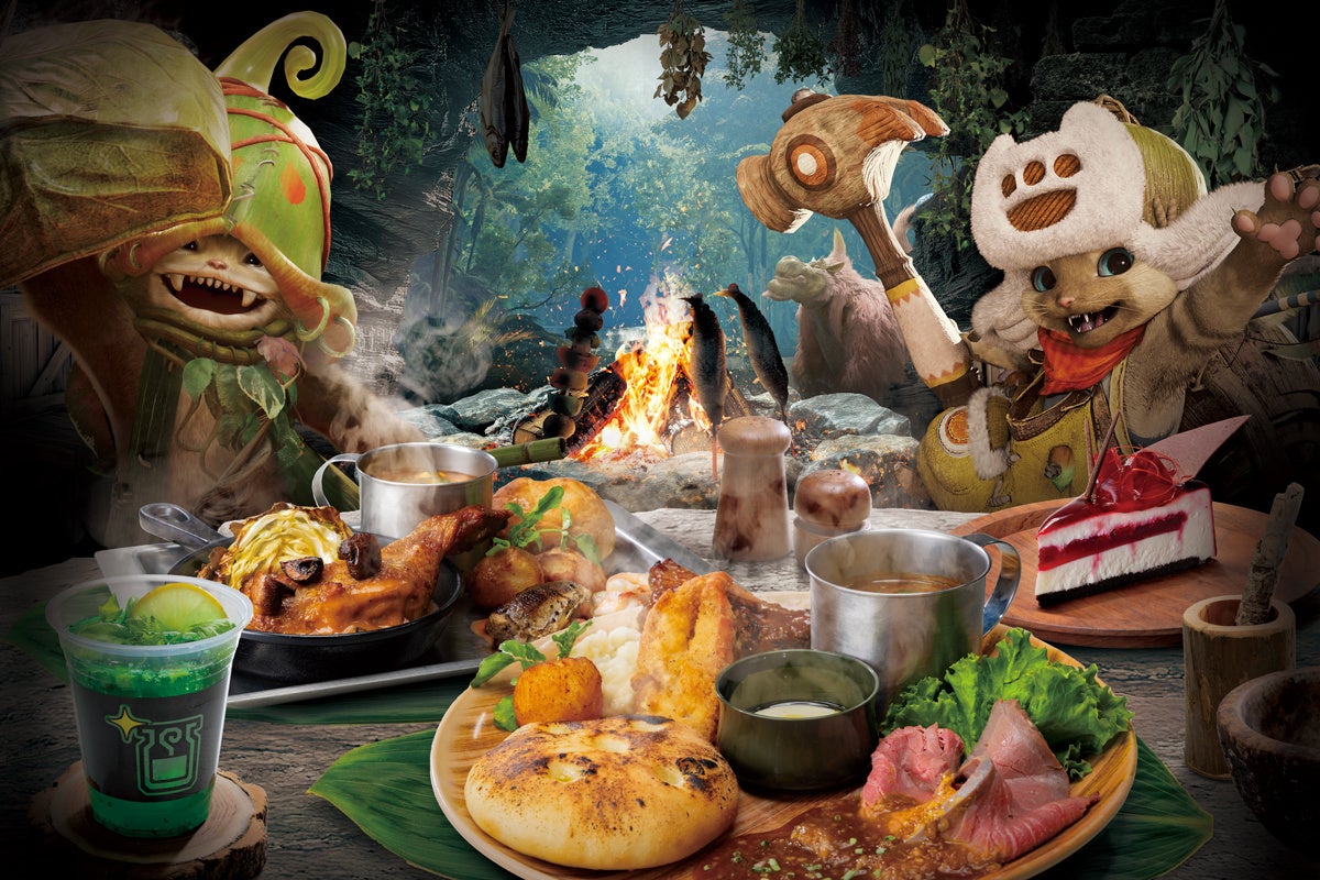 USJモンハンワイルズ初登場!モリバーの宴で焚き火料理 USJモンハンワイルズ初登場!モリバーの宴で焚き火料理