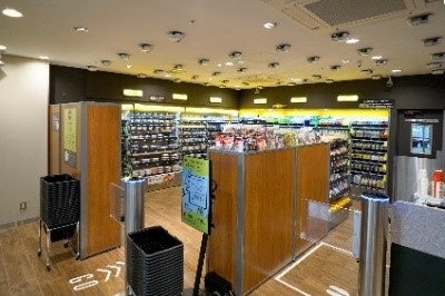 ①入店後、欲しい商品を手に取る