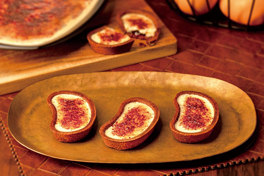 東京ばな奈「見ぃつけたっ」ブリュレタルト５個入 842円 8個入 1,296円