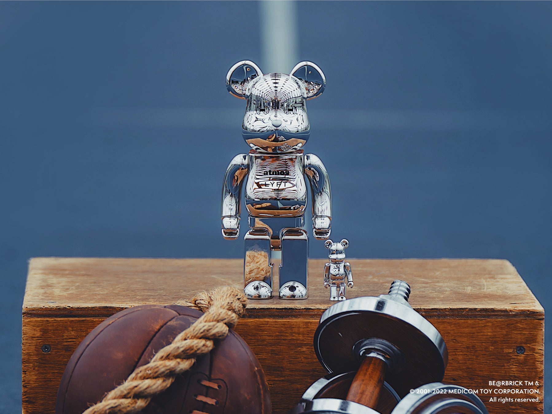 BE@RBRICK atmos × LÝFT 100% & 400%