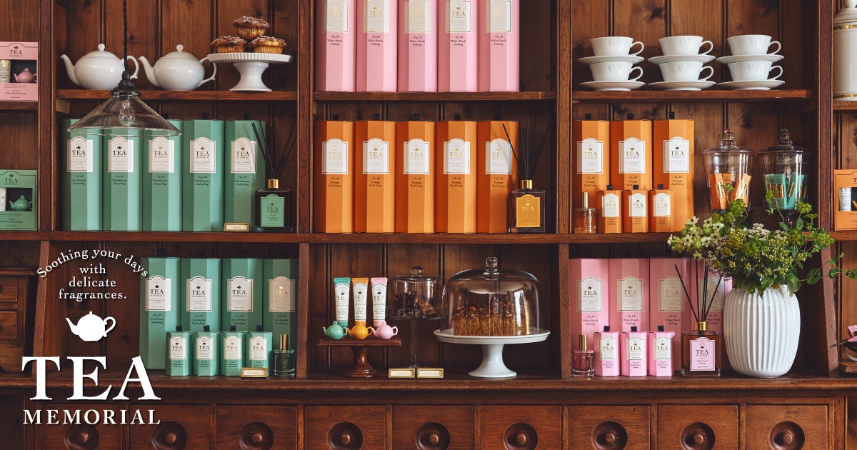紅茶の香りが人気のフレグランスシリーズ「TEA MEMORIAL」がリニューアル白桃ウーロンの香りや携帯できるアイテムなどモダンなデザインに ...