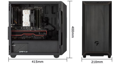 G-GEAR、新世代のミニタワー型ゲーミングPC「G-GEAR Aim」を発売 G-GEAR、新世代のミニタワー型ゲーミングPC「G-GEAR Aim」を発売