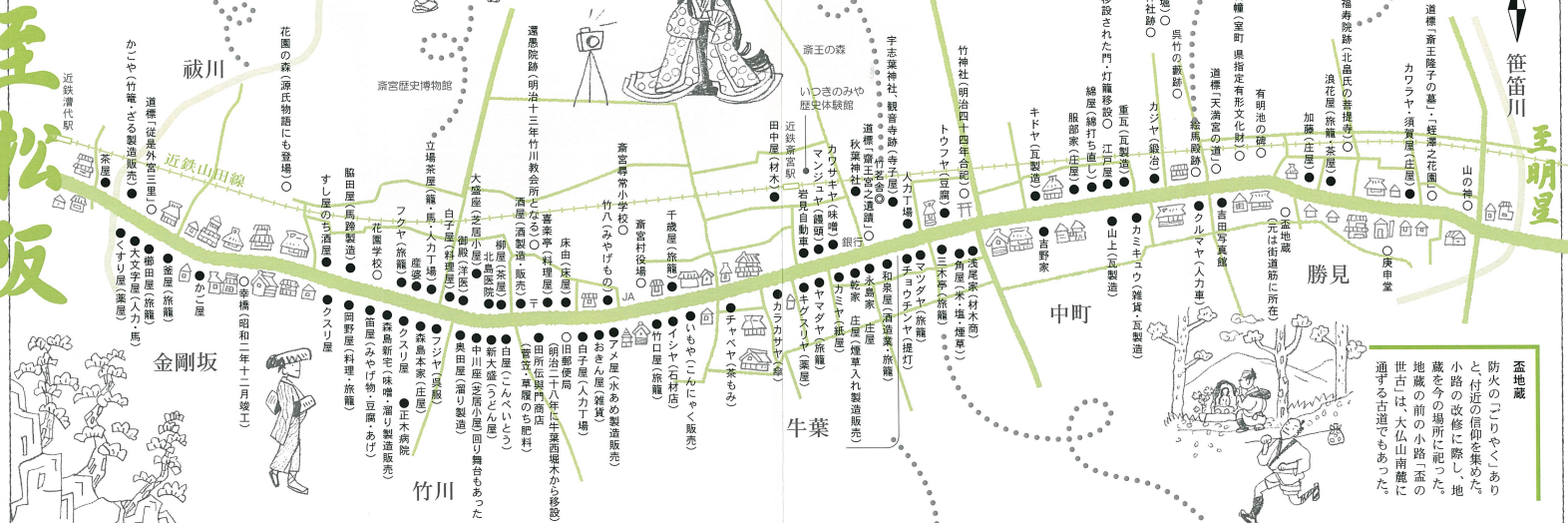 伊勢街道（金剛坂～勝見）