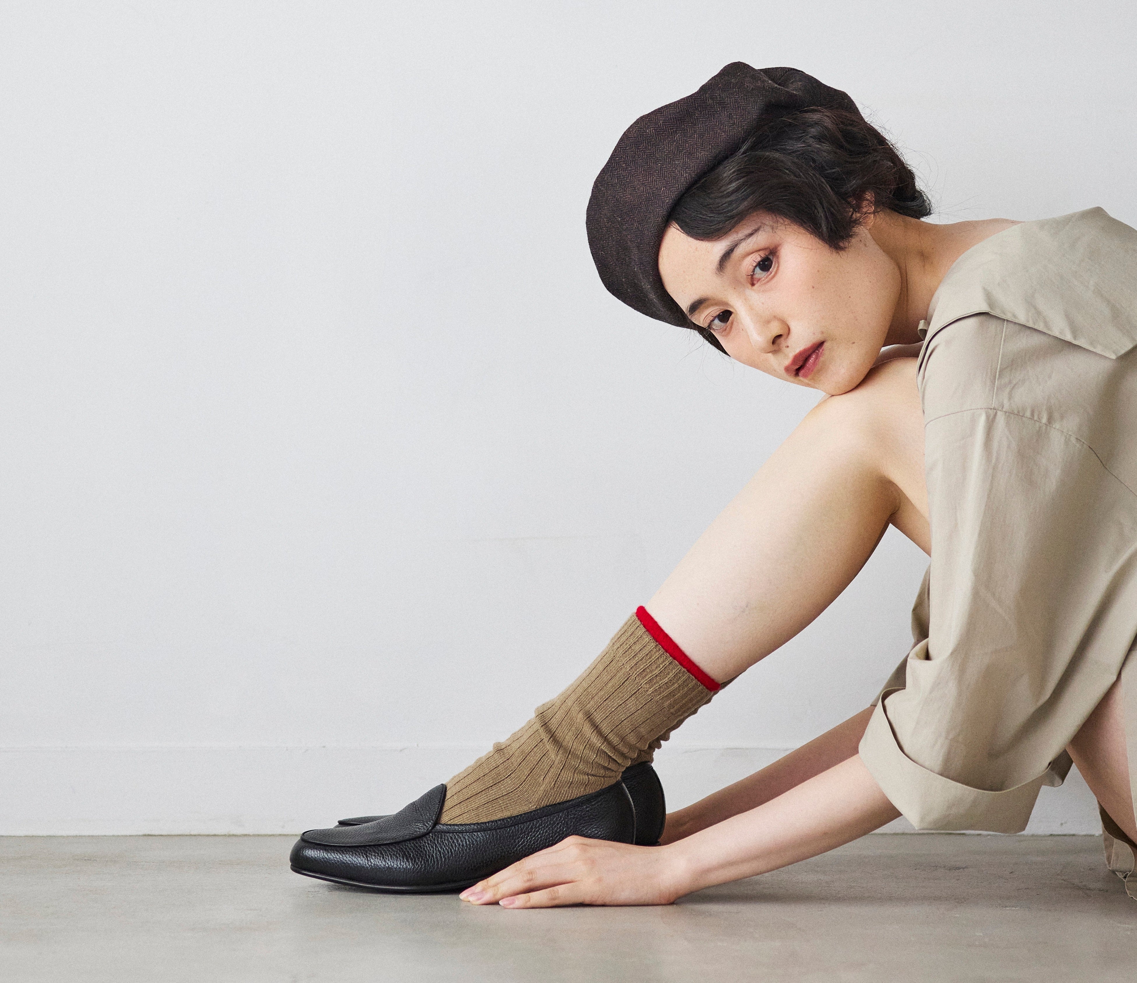【LOULOU WILLOUGHBY】トリンドル玲奈が語る、レトロ＆モードな秋⽀度