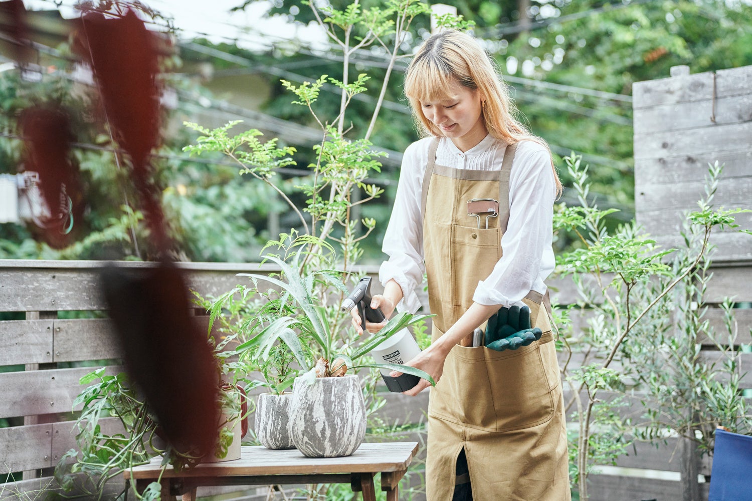 【BasShu/バッシュ】チェックエプロン 2枚セット BasShu/バッシュ】チェックエプロン 2枚セット | エプロン