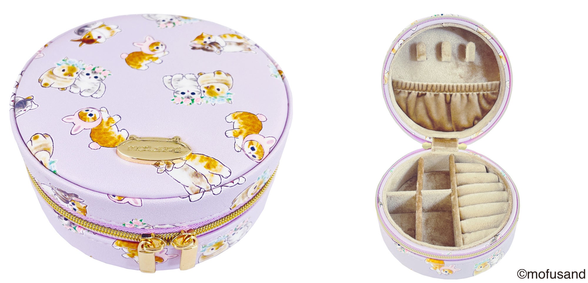 アクセサリーケース〈 B うさ×にゃん 〉