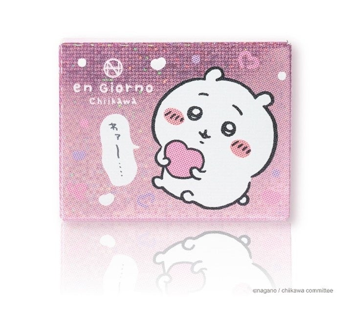 ちいかわ　アンジョルノ　限定　粧美堂　グッズ コンタクトケース ちいかわ - ちいかわグッズ アンジョルノ ハチワレ 限定粧美堂
