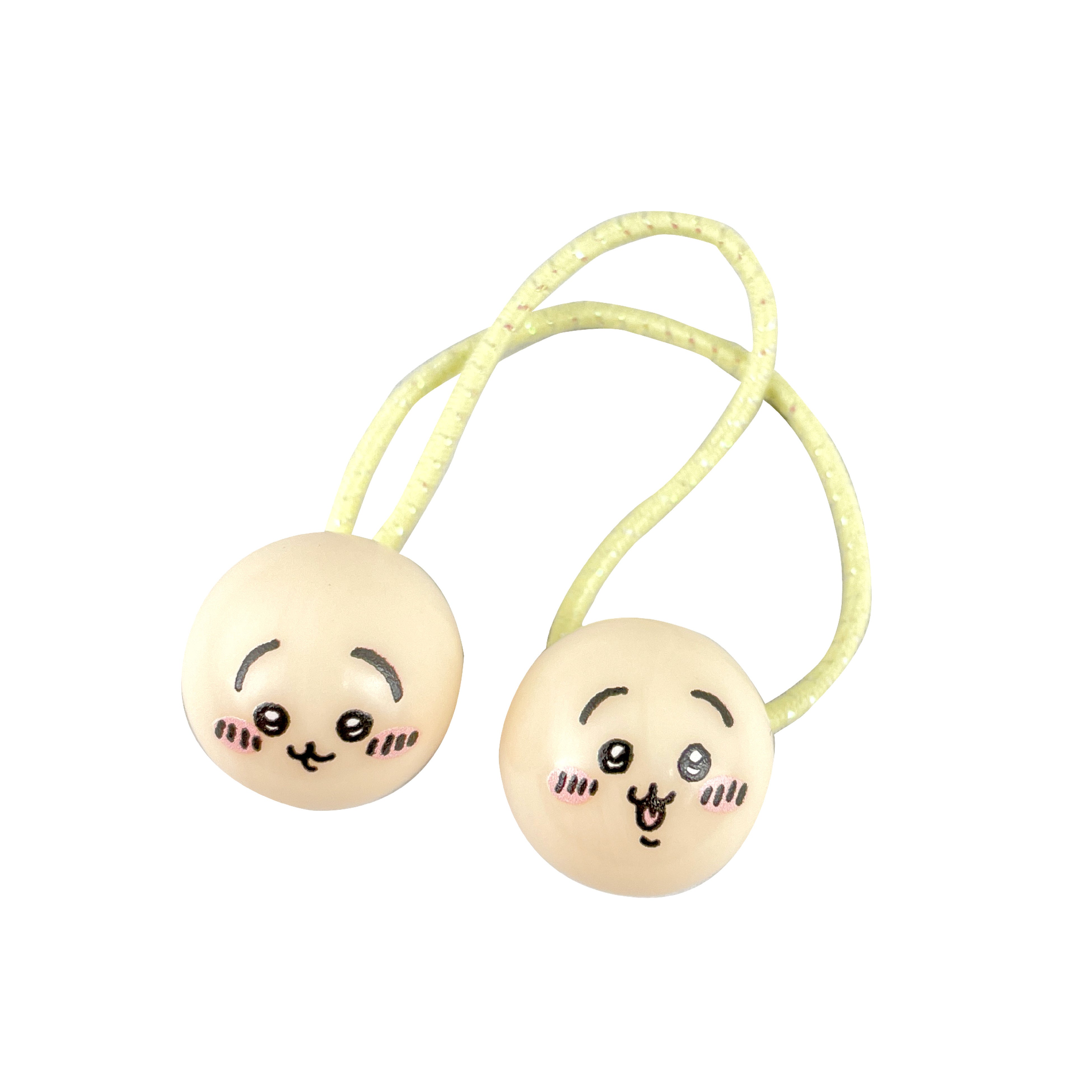 鈴玉ヘアポニー 2P うさぎ 本体サイズ 直径18mm 528円（税込価格）