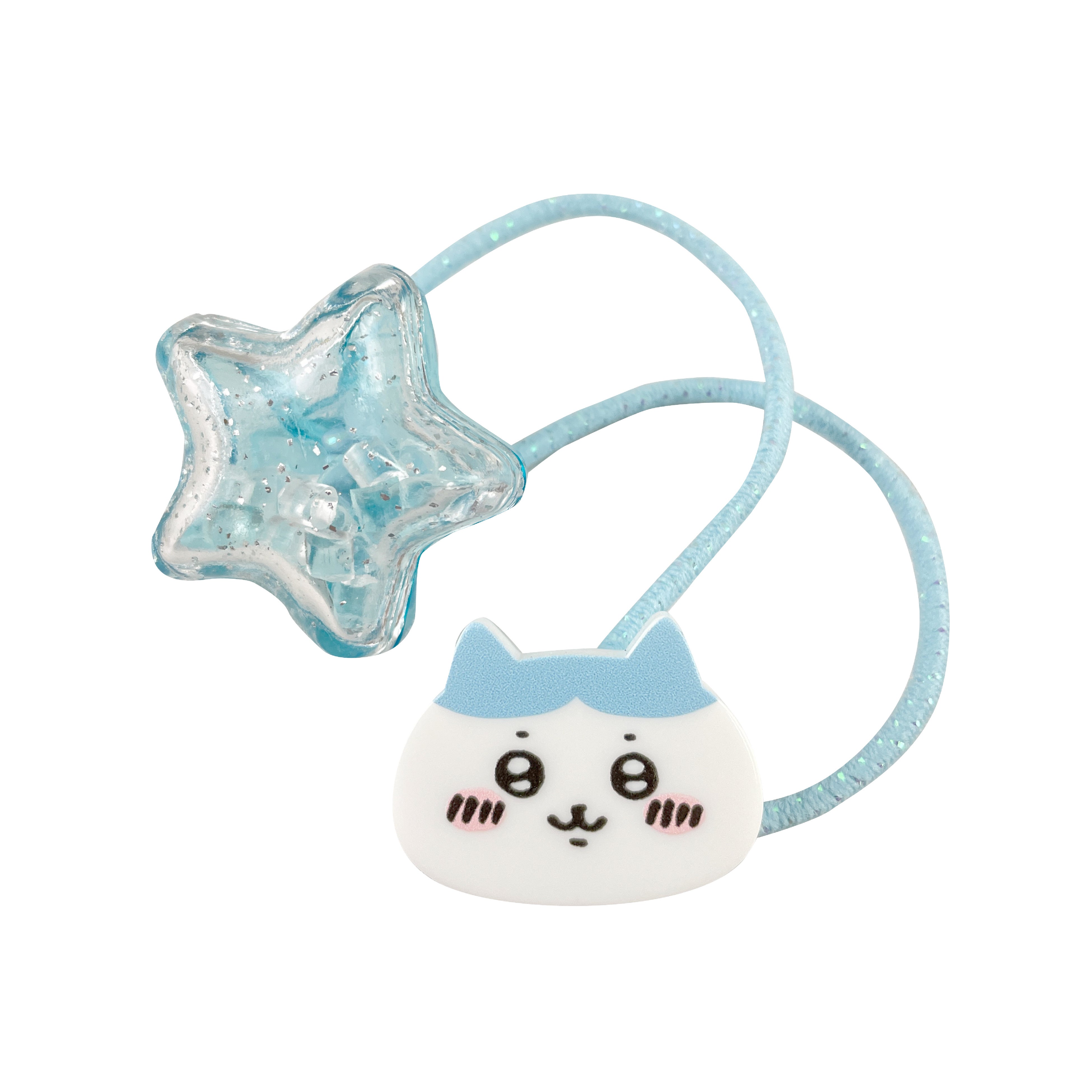 シェイクヘアポニー 2P ハチワレ 本体サイズ W25xH20(mm) 528円（税込価格）