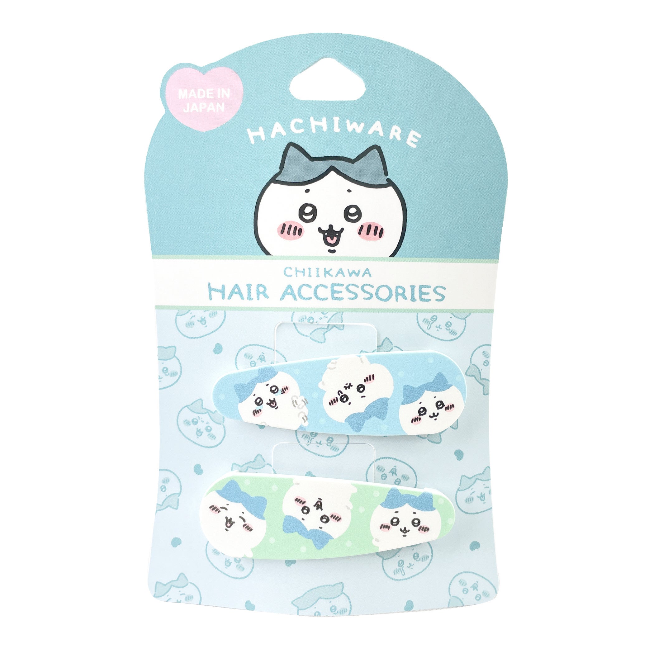 スリーピン 2P ハチワレ 本体サイズ W54xH17(mm) 440円（税込価格）