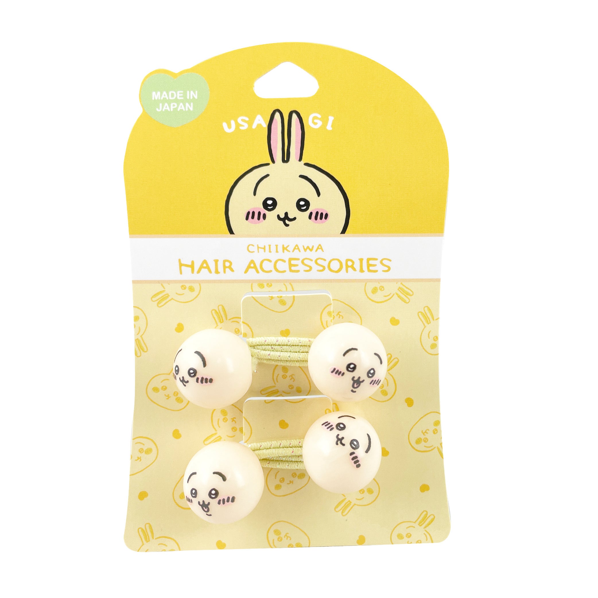 鈴玉ヘアポニー 2P うさぎ 本体サイズ 直径18mm 528円（税込価格）